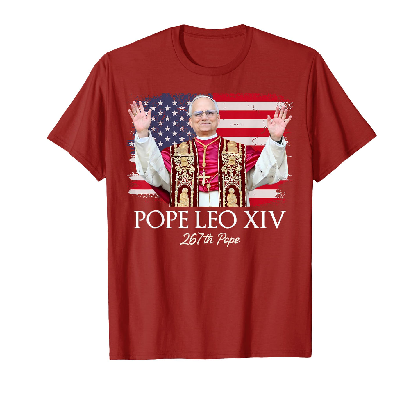 Pope Leo XIV Robert Francis Prevost First American Pope T-Shirt