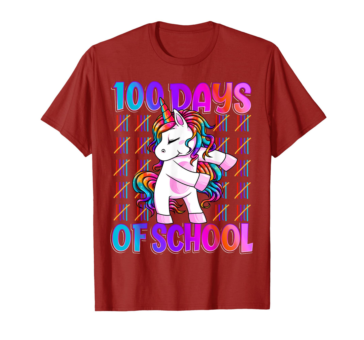 100 Magical Day of School And Still Awesome 100 Days Smarter Unicorn Kids School Shirt Black Unisex-Kids T-Shirt Small