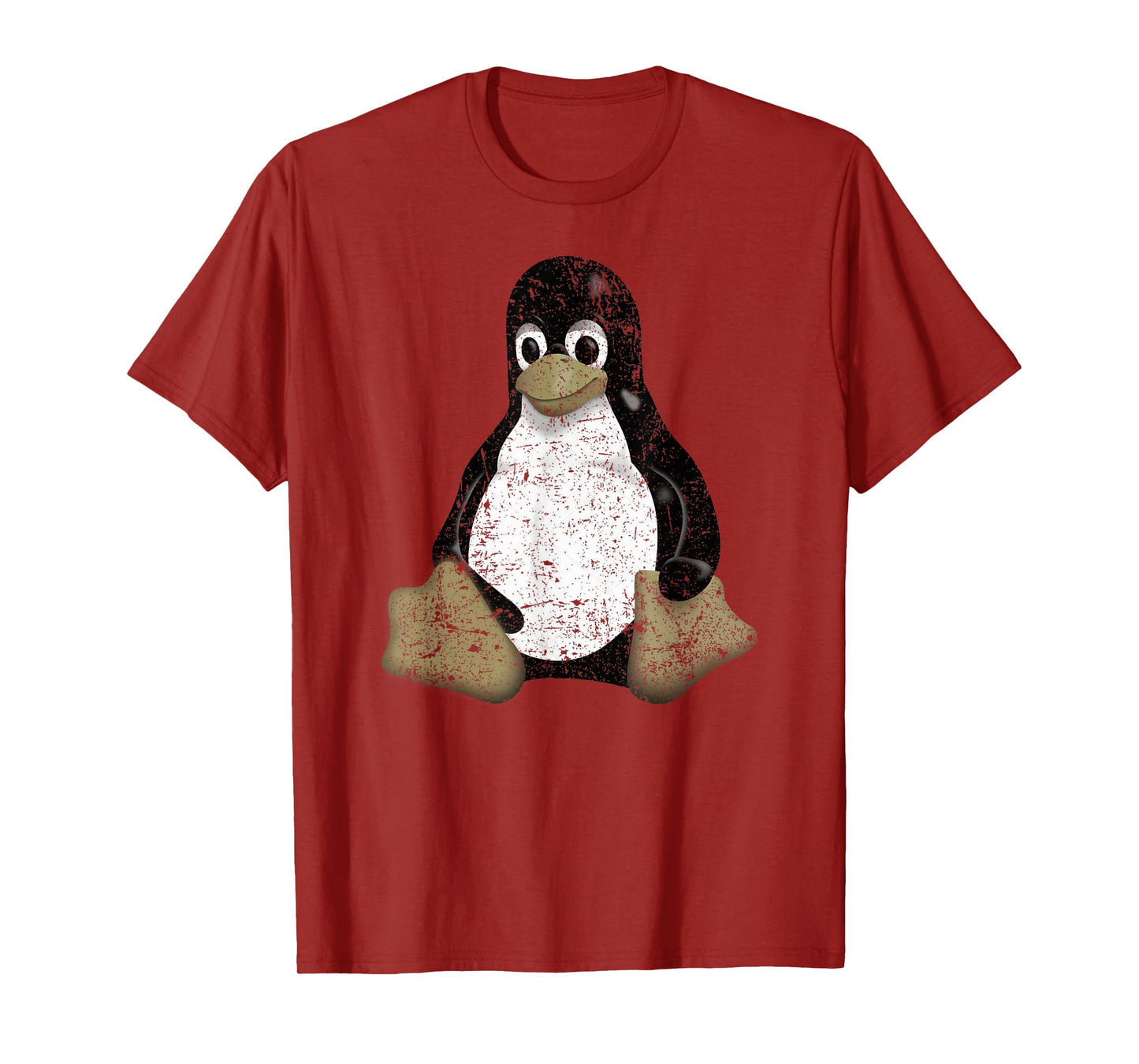 Vintage "Tux" Linux Penguin T-Shirt T-Shirt