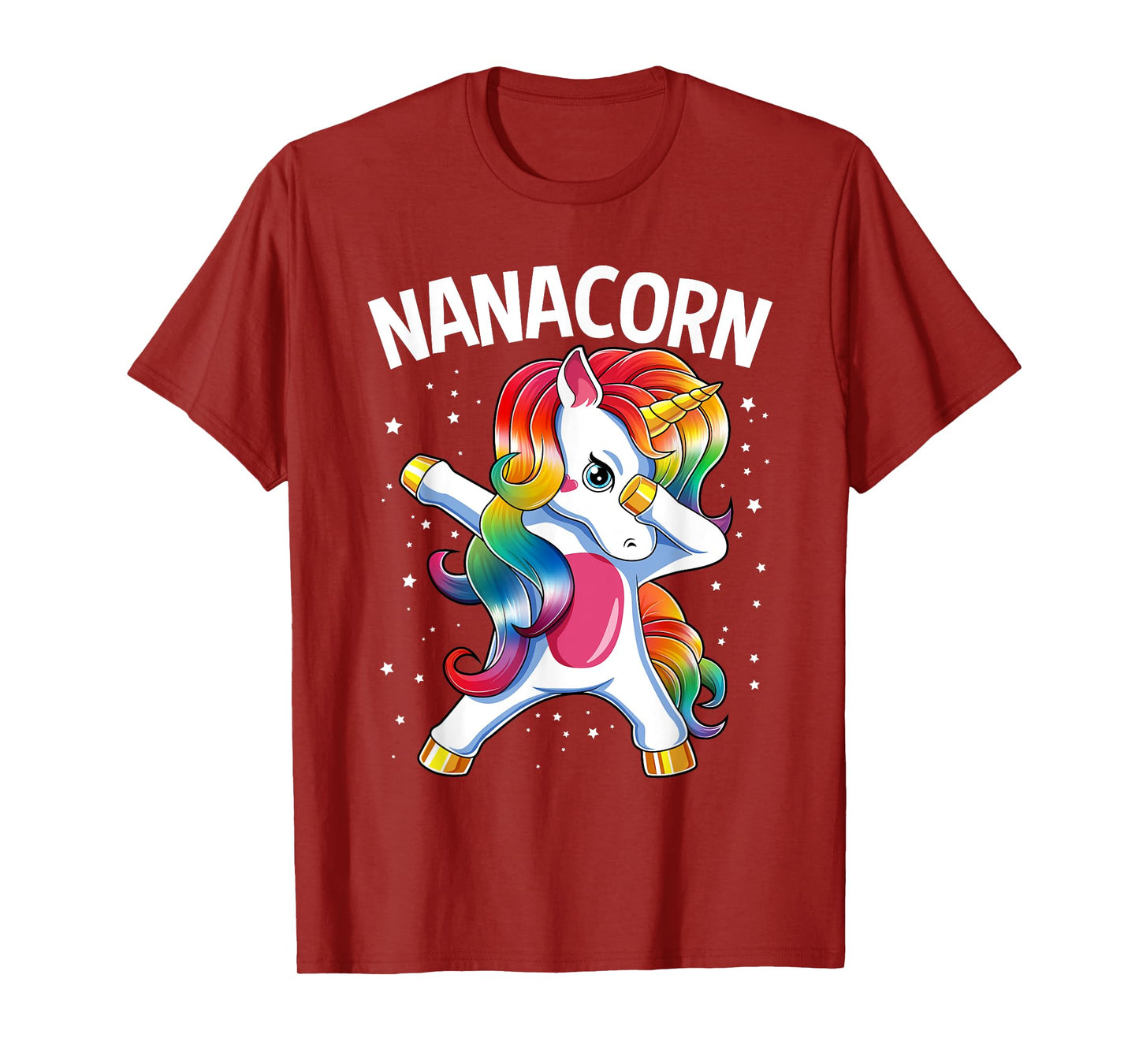 Nanacorn Dabbing Unicorn Nana Mother's Day T-Shirt