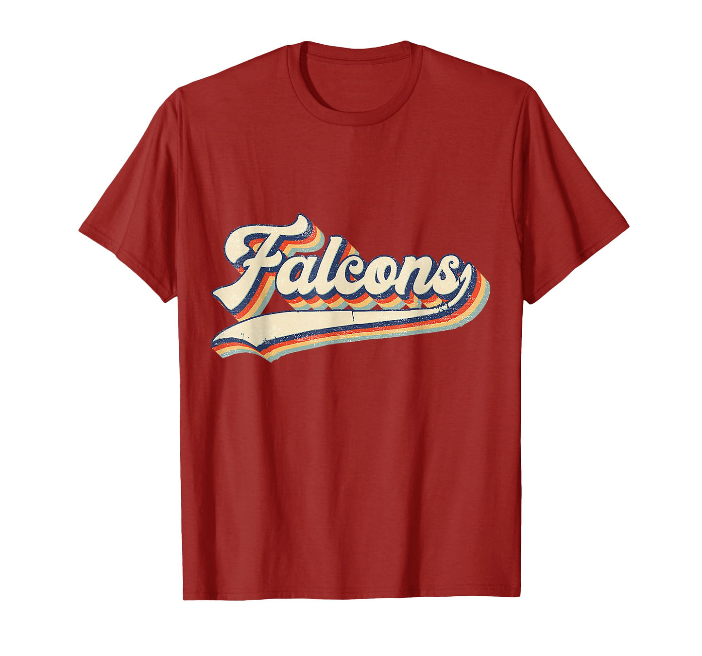 Falcons Sports Name Vintage Retro For Men Women Boy Girl T-Shirt