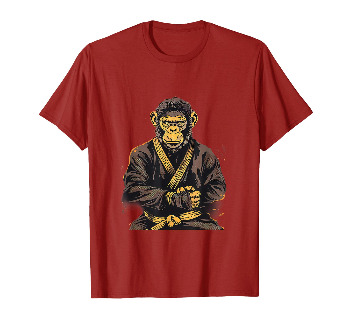 MMA Monkey Kickboxing Taekwondo Martial Arts Monkey Lover T-Shirt