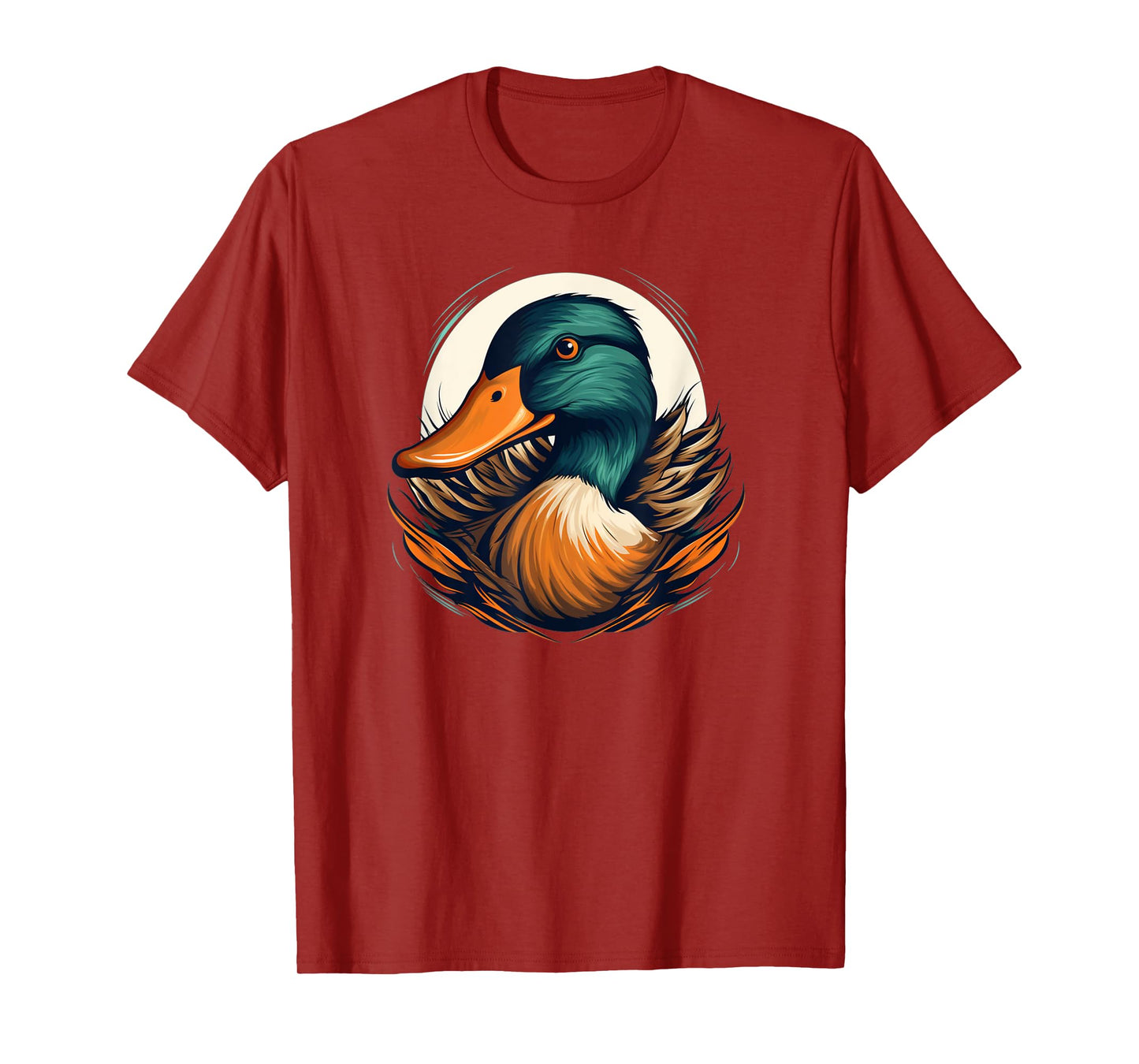Cool Mallard Duck Face T-Shirt
