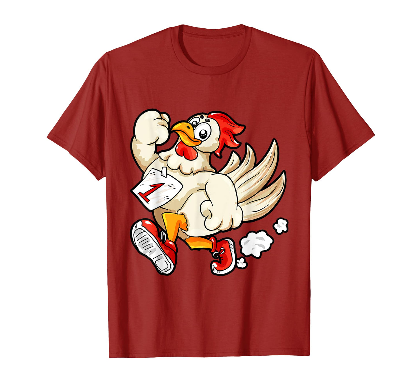 Marathon runner | running chicken motivation sport humor T-Shirt