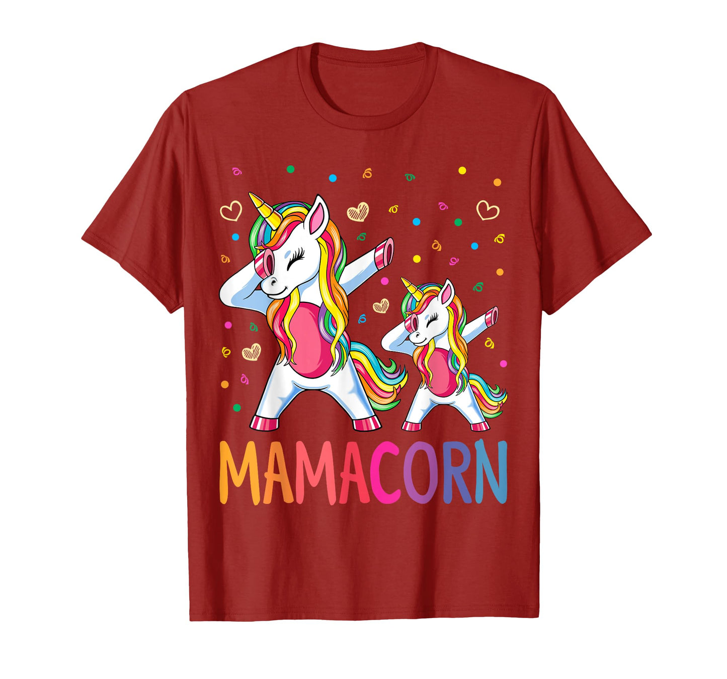 Funny Mamacorn Unicorn Costume Mom Mother's Day T-Shirt