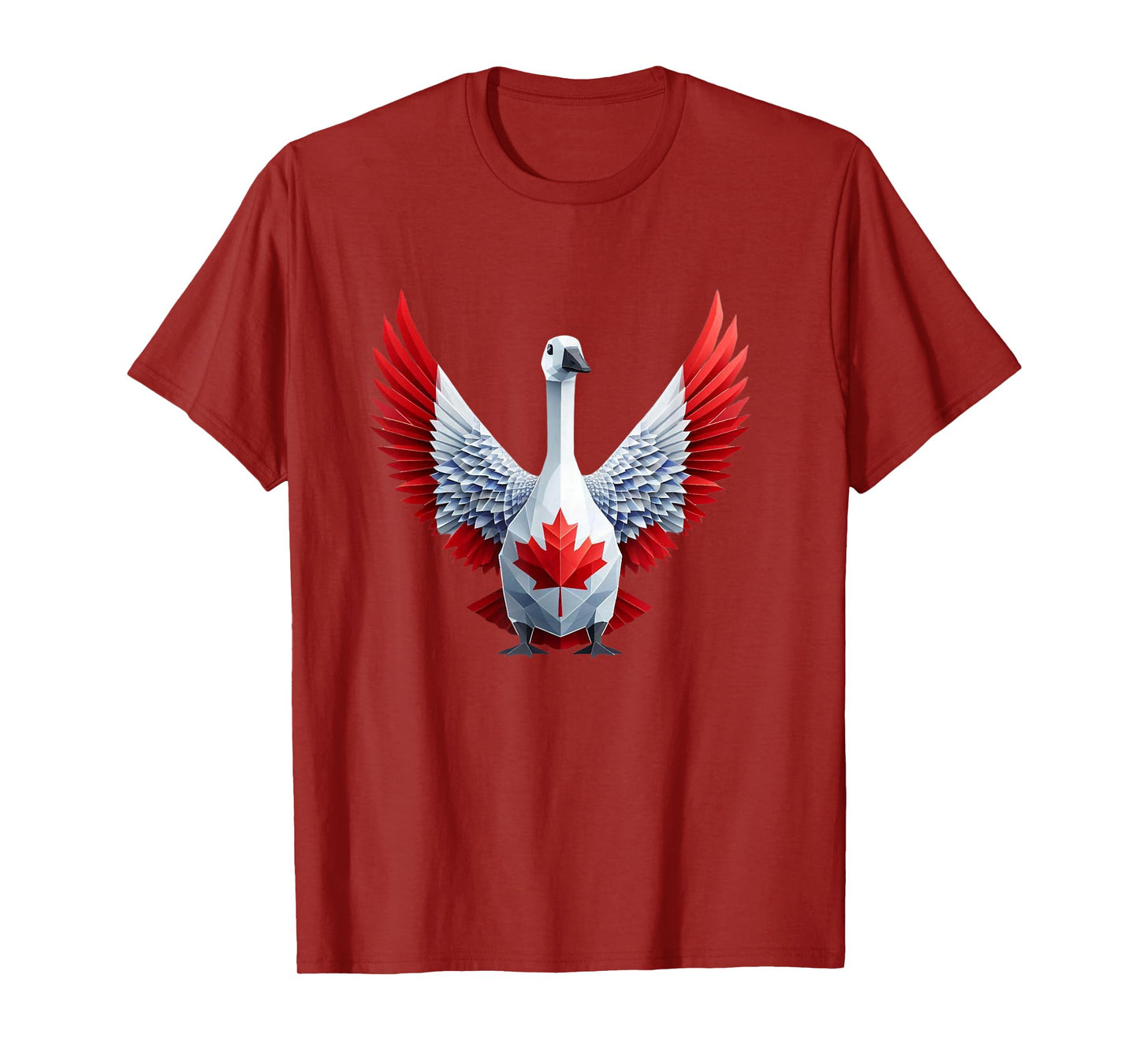 Canada Day Maple Leaf Canadian Goose Tee For Friends Family T-Shirt