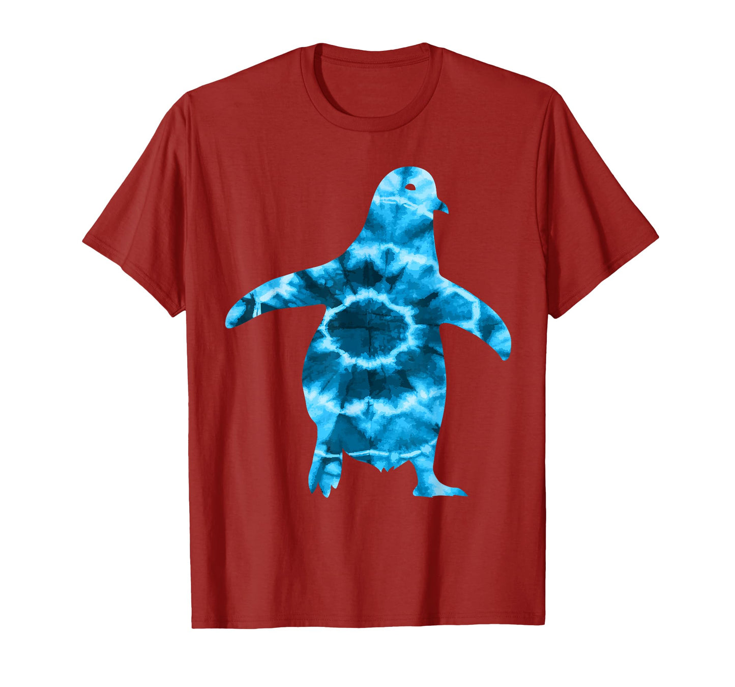 Cool Penguin Lover Apparel Unisex-Adults Black Tie-Dye T-Shirt