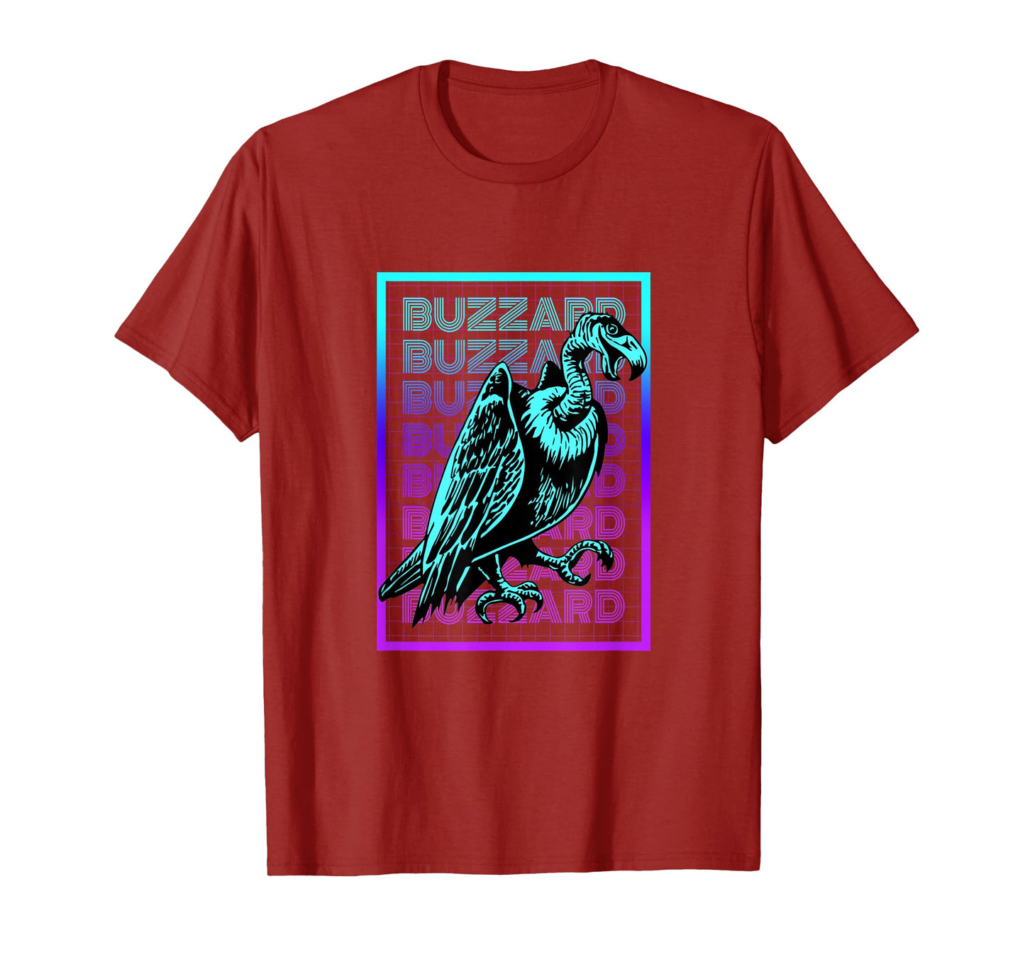Buzzard Bird Vintage Retro Buzzard T-Shirt