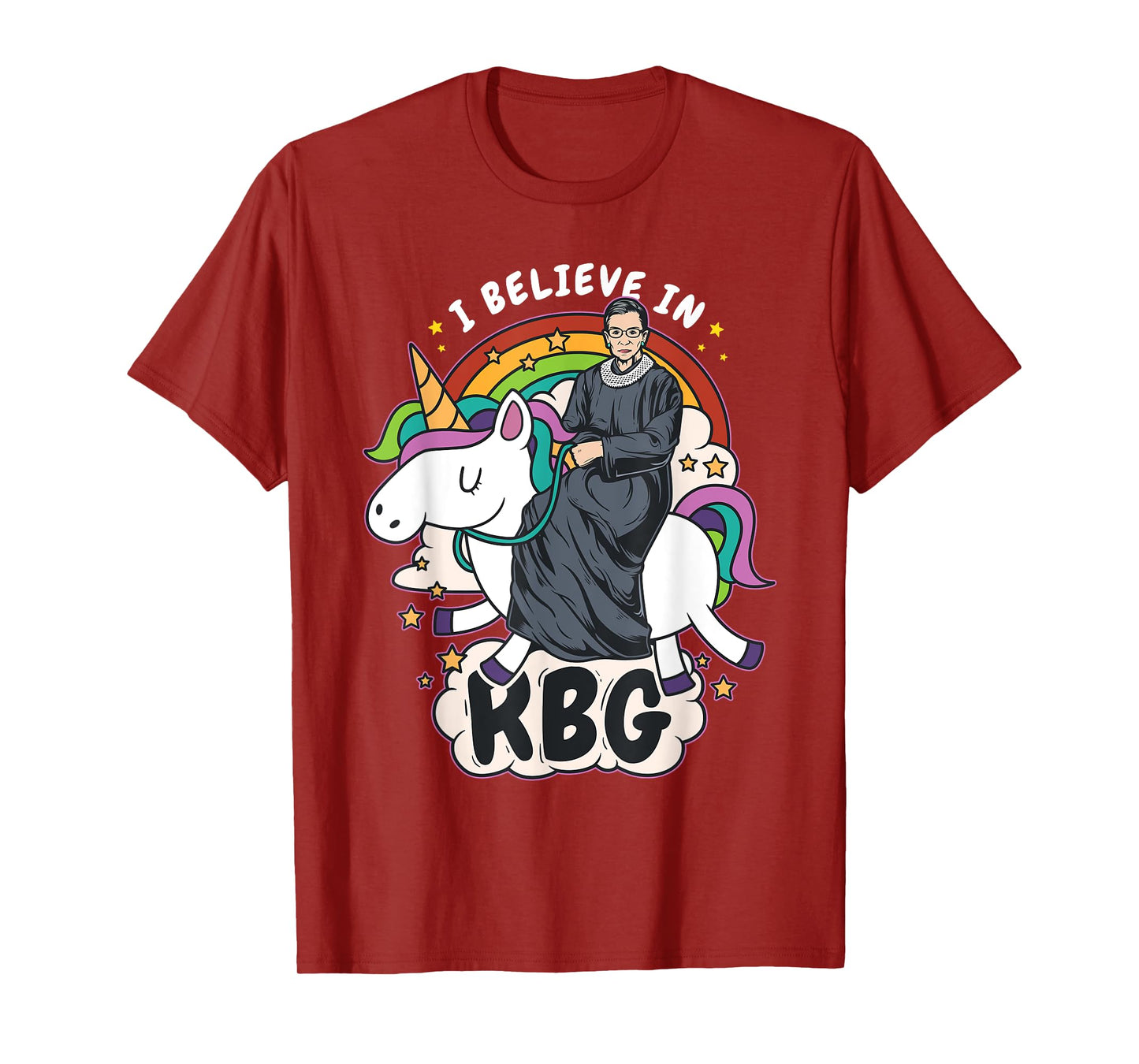 I Believe In RBG Unicorn Feminist T-Shirt T-Shirt