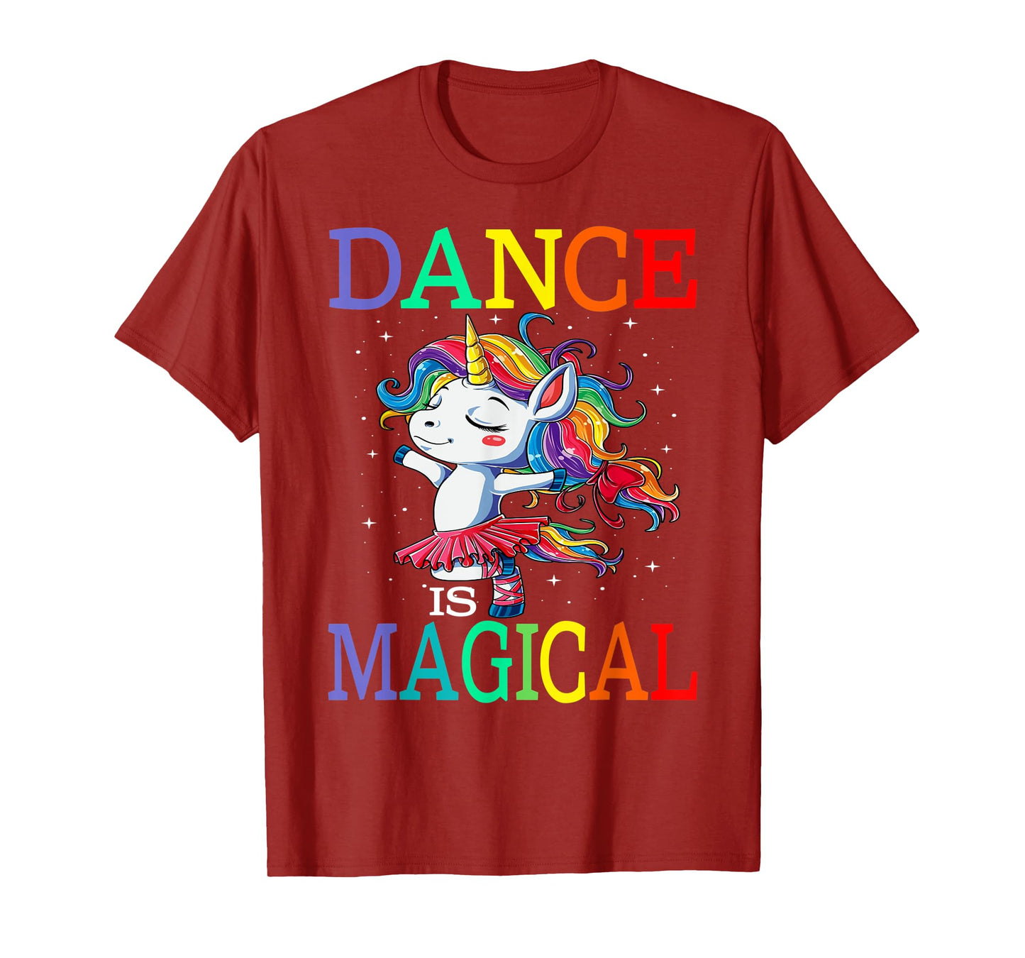 Dance Is Magical Unicorn Back To School T-Shirt