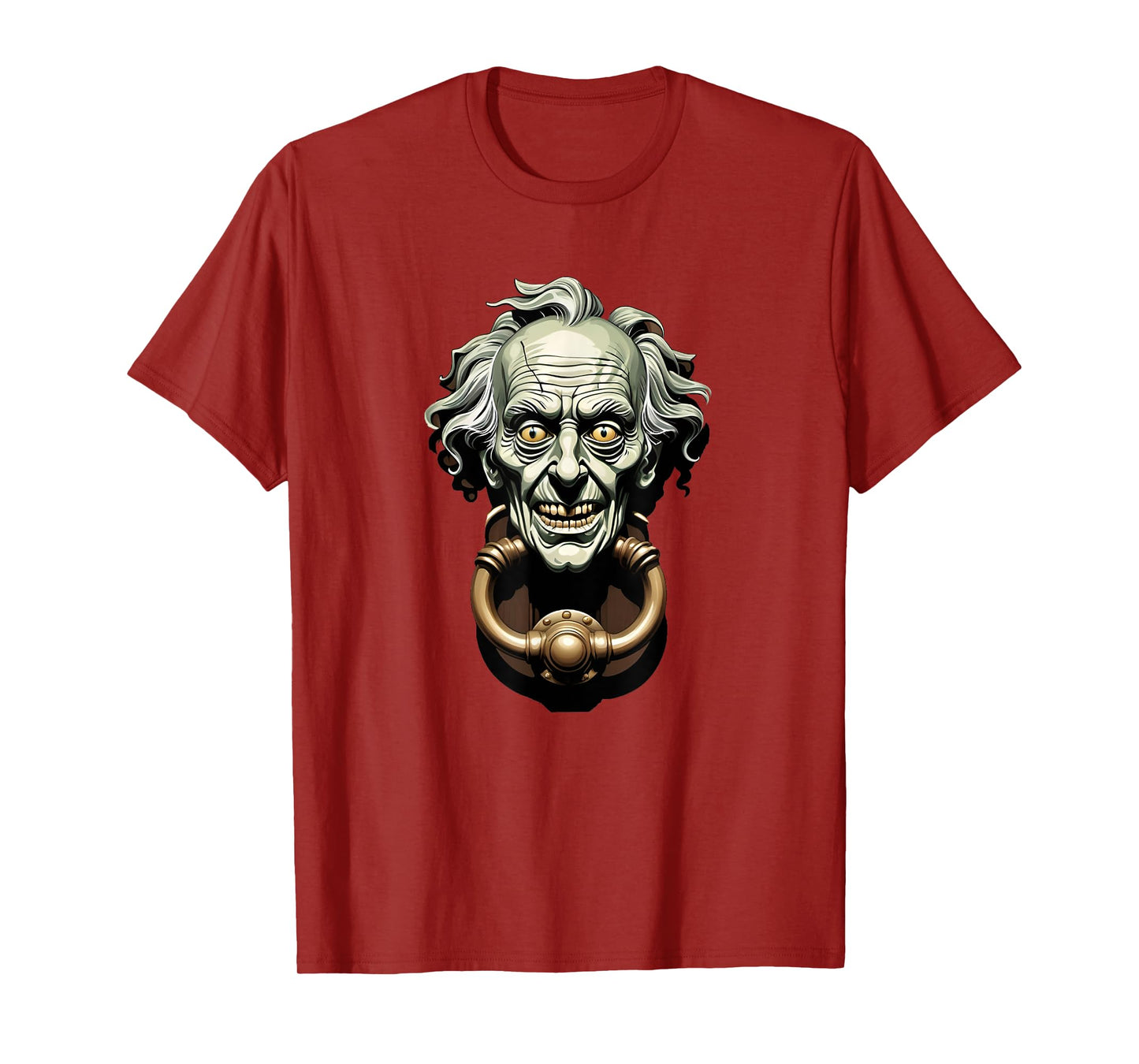 Jacob Marley's Ghost - The Door Knocker of Ebeneezer Scrooge T-Shirt