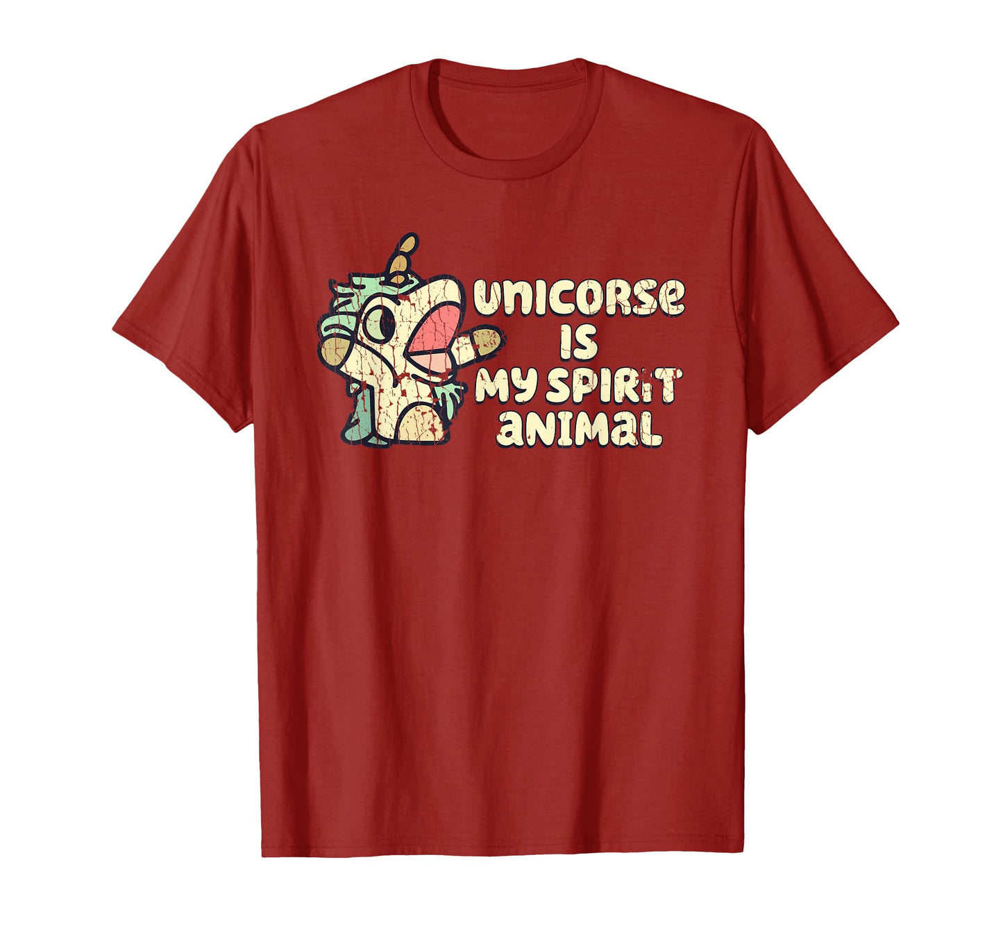 Unicorse Is My Spirit Animals Magic Horse T-Shirt