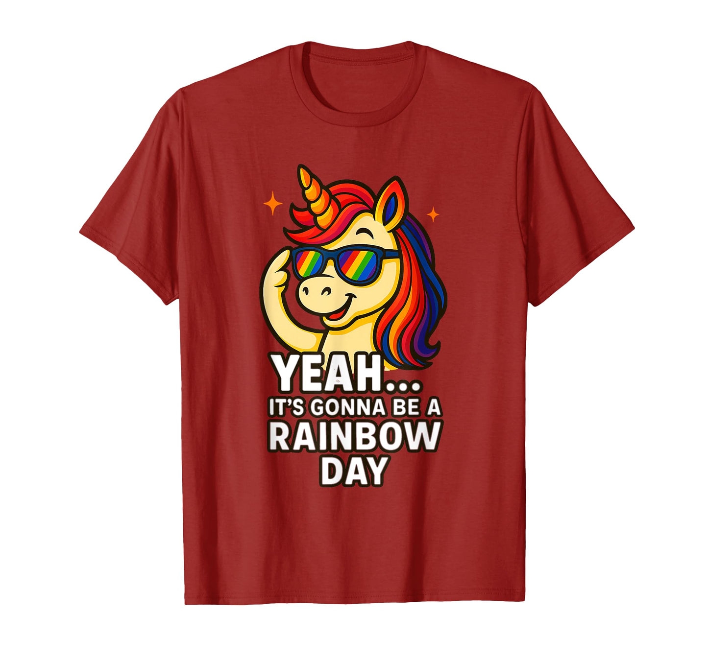 Unicorn Rainbow Day T-Shirt