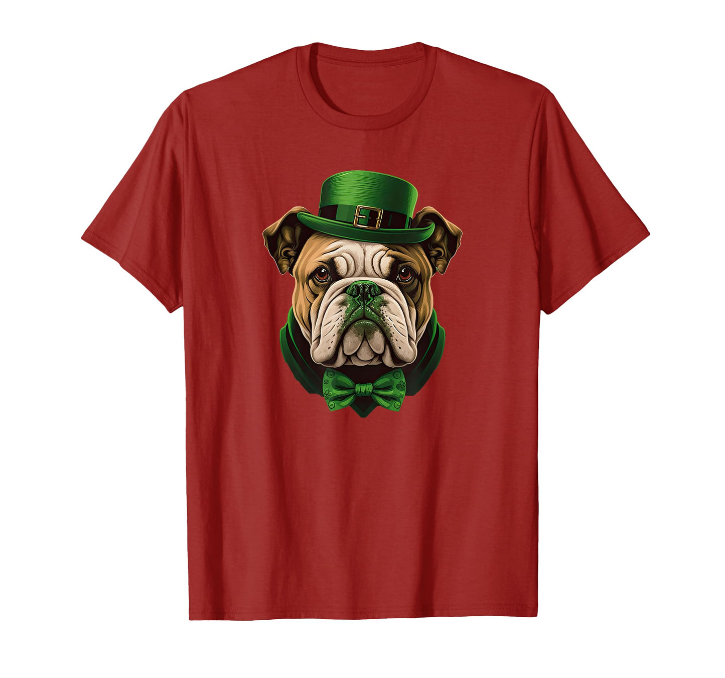 Funny Bulldog Dog St Patricks day irish Saint patrick Day T-Shirt