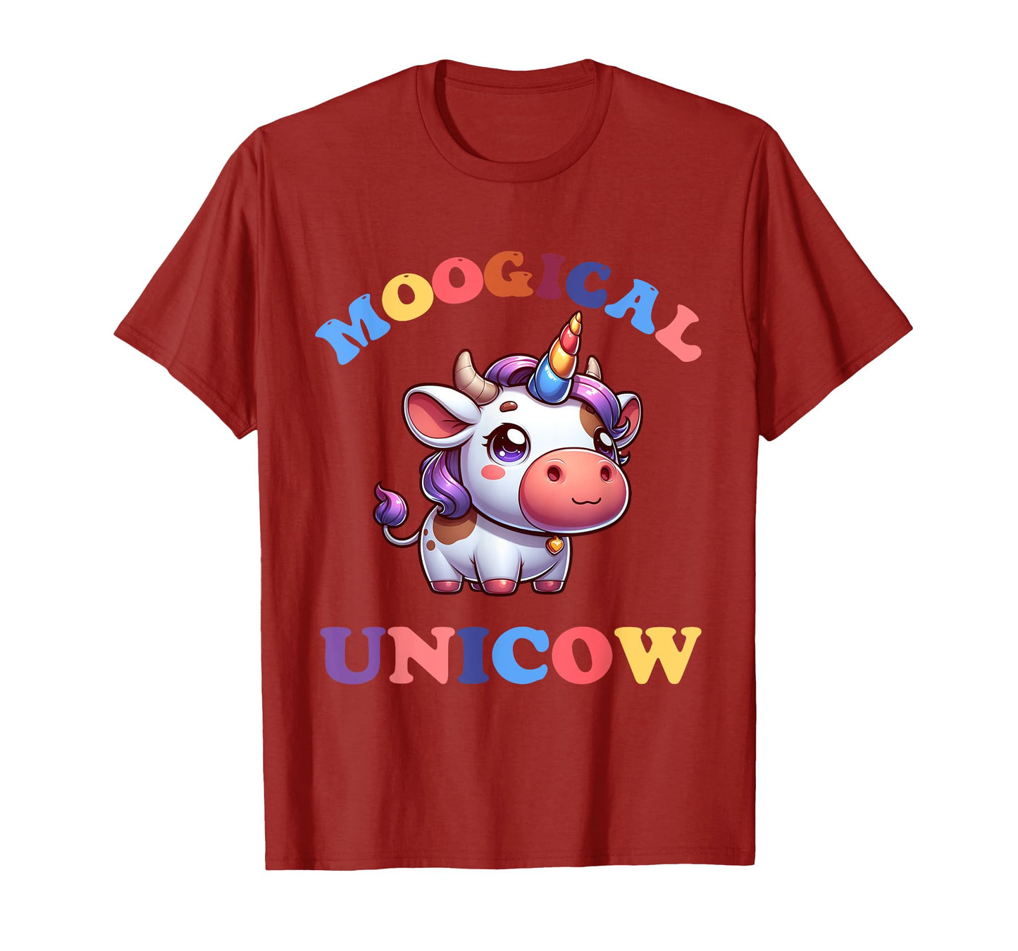 Moogical Unicow Funny Shirts Dairy Farmer Cattle Rancher T-Shirt