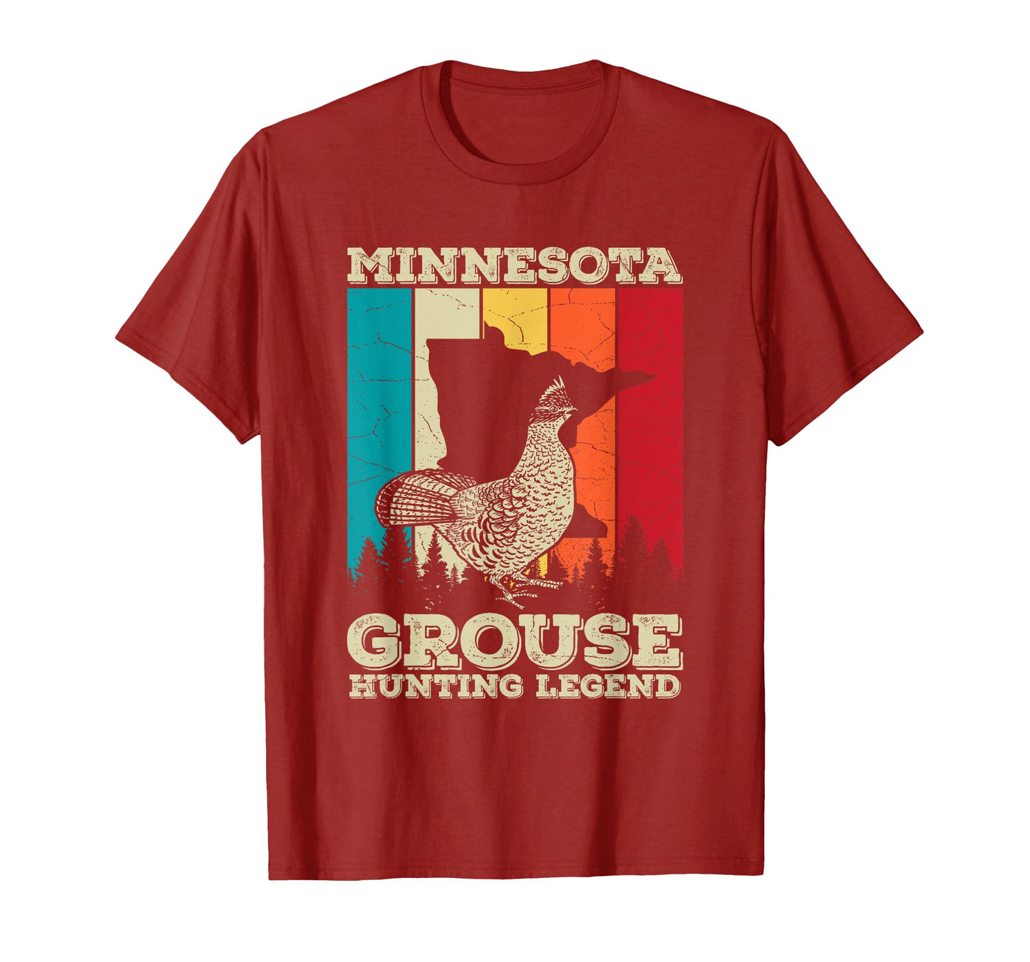 Minnesota Ruffed Grouse Quote for a Ruffed Grouse hunter T-Shirt