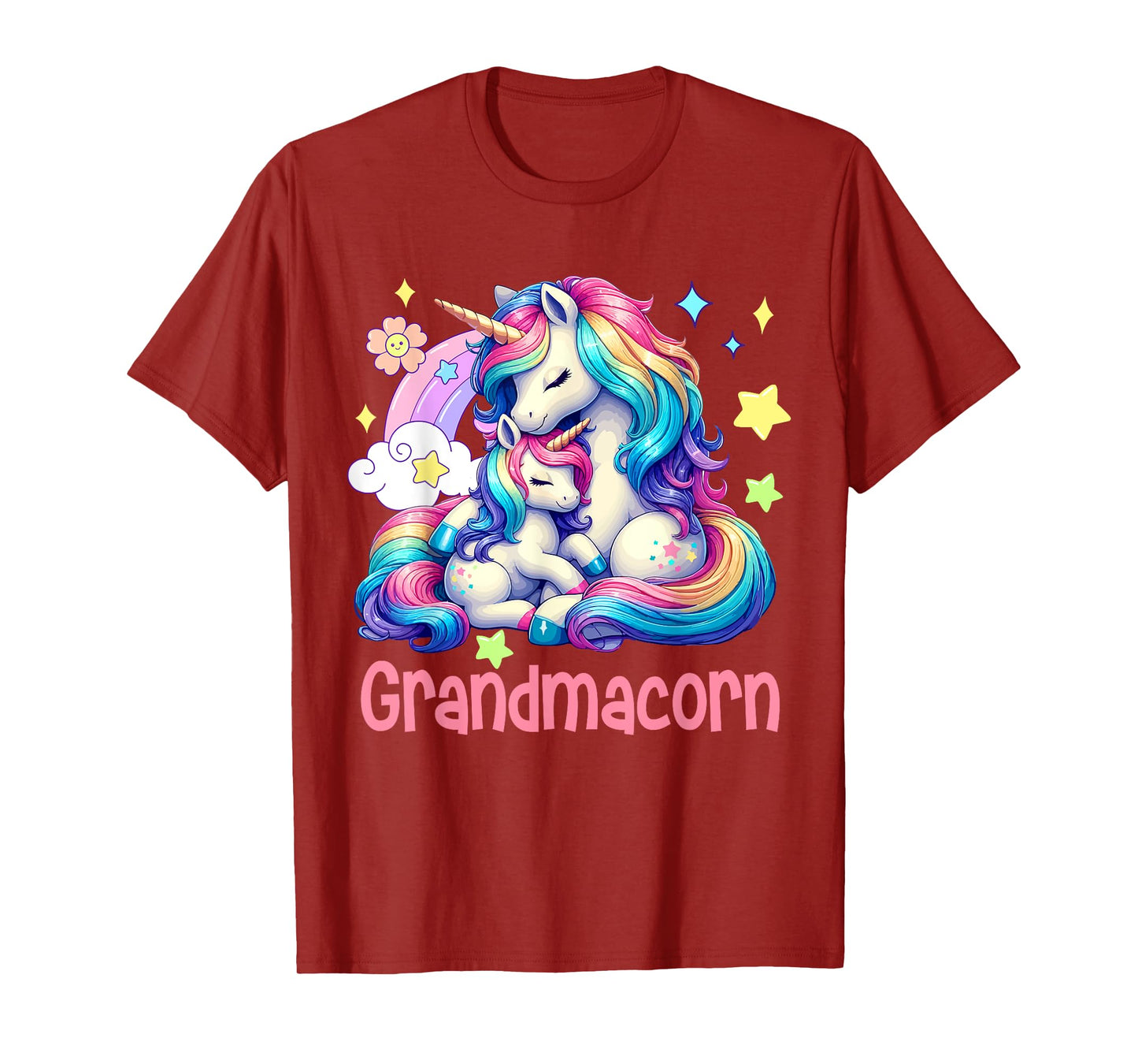 Grandmacorn Mother's Day Grandma Costume Unicorns Lover T-Shirt