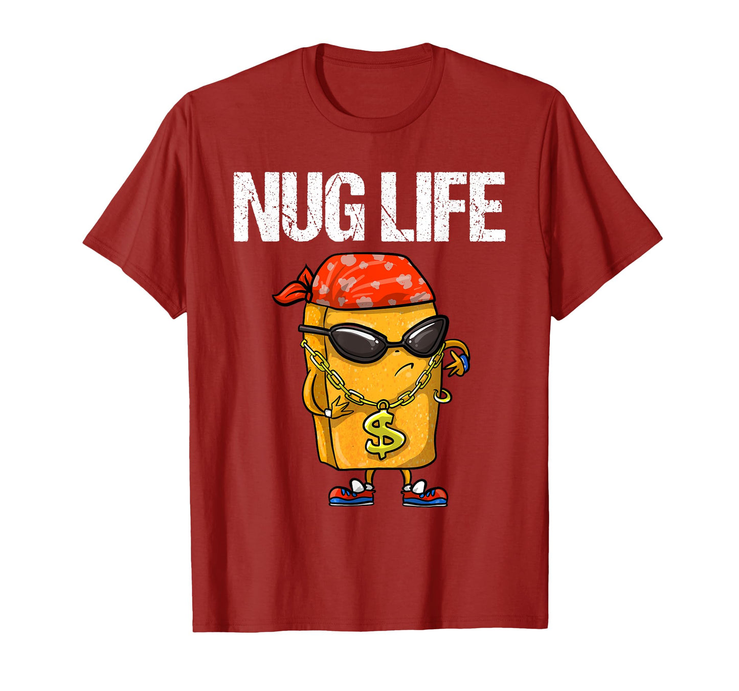 Funny Nug Life Gift | Cute Chicken Nuggets Lover Men Women T-Shirt
