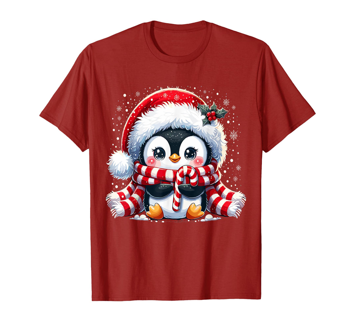 Cute Penguin Christmas Xmas T-Shirt
