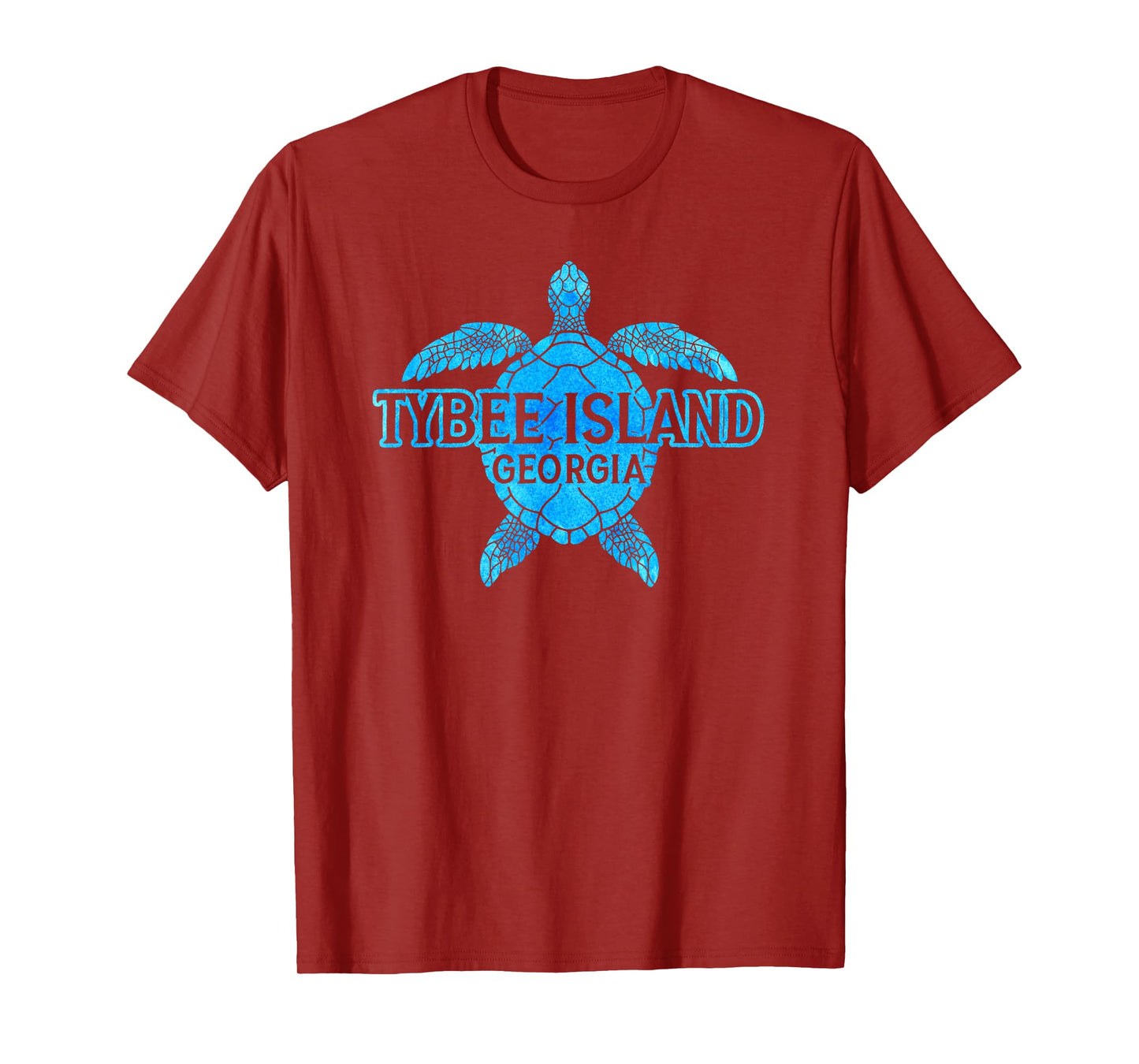 Tybee Island Georgia Sea Turtle Boys Girls Womens Souvenir T-Shirt