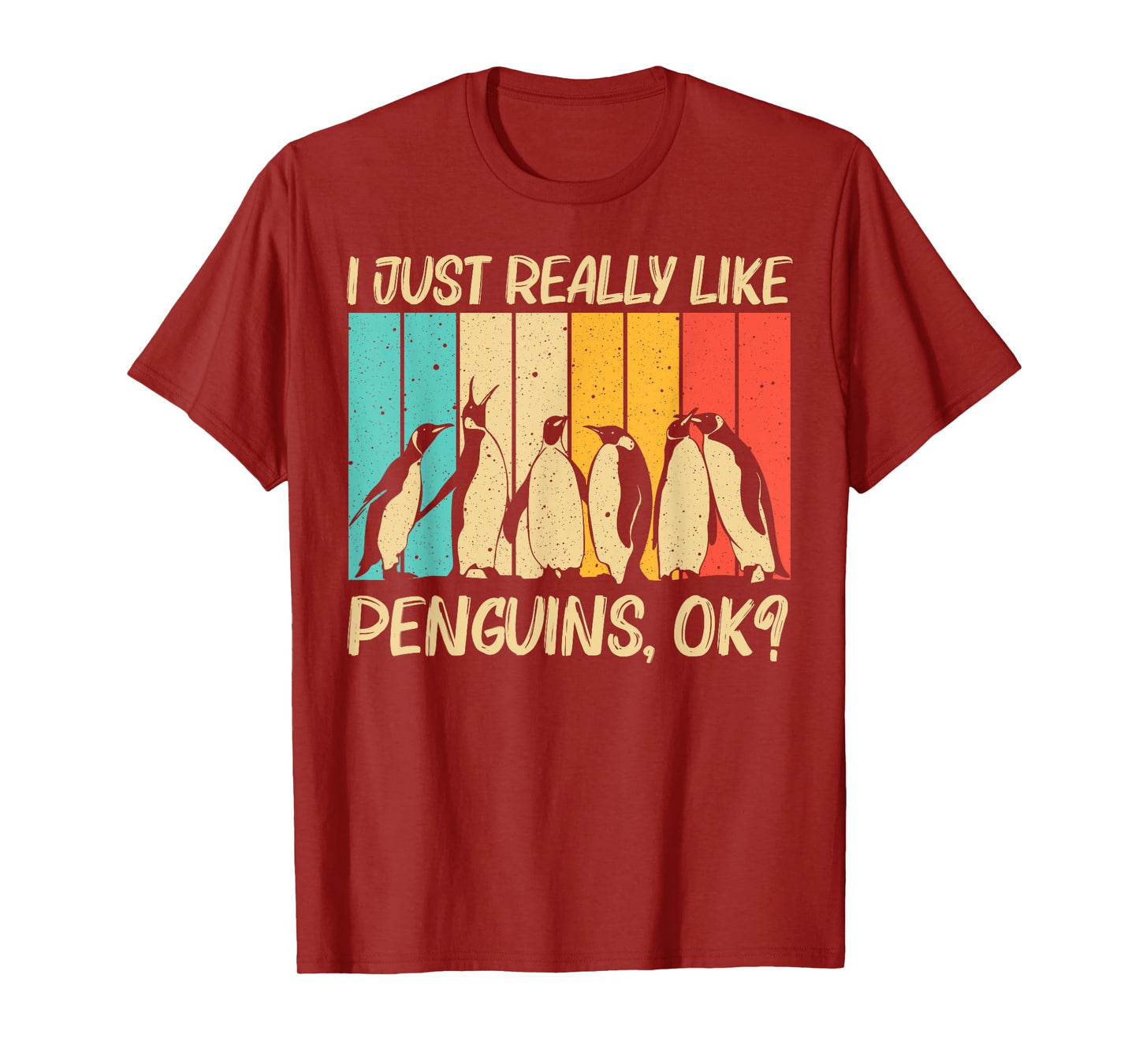Cool Penguin Design For Men Women Emperor Penguin Bird Lover T-Shirt