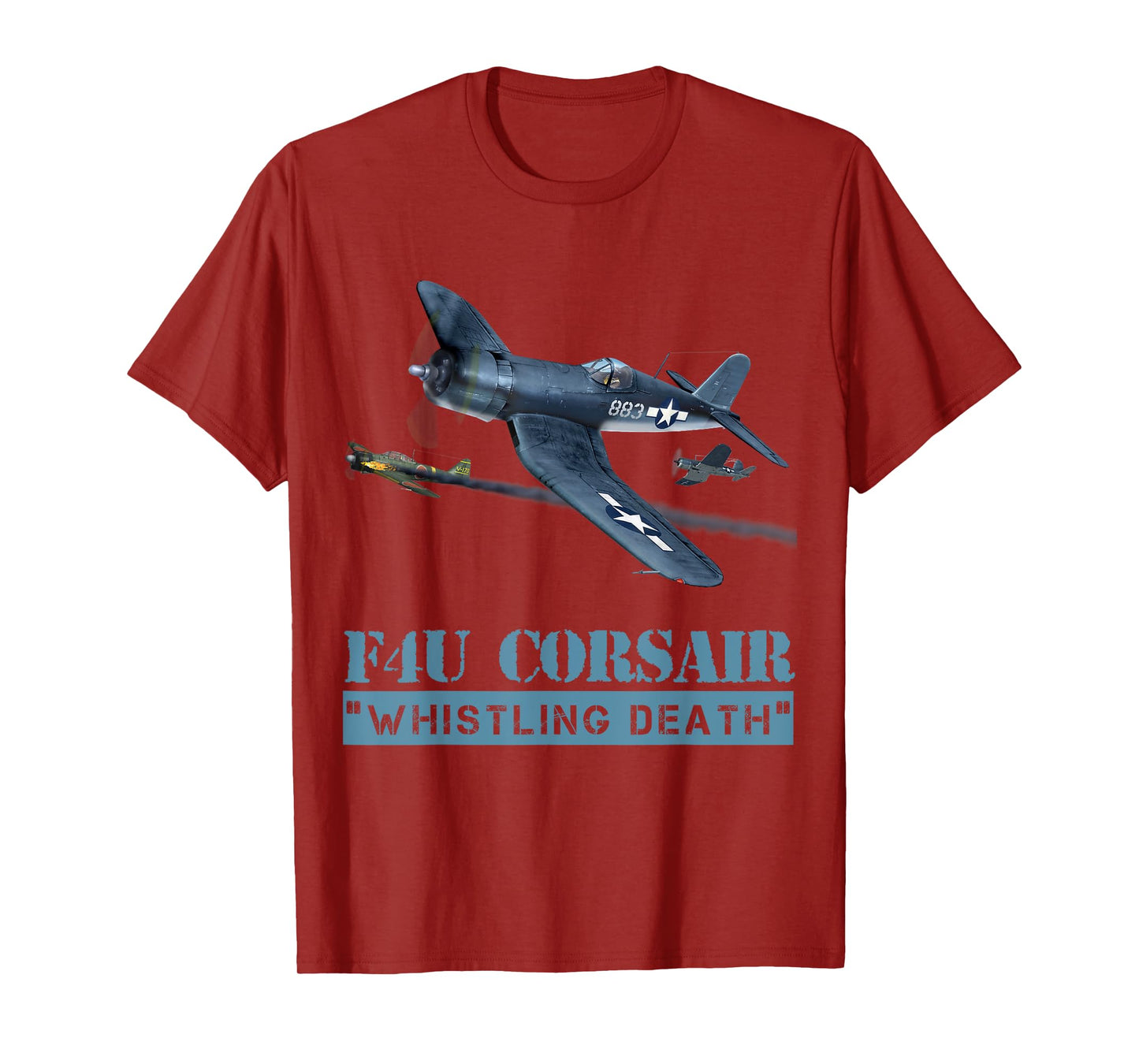 F4U Corsair. "Whistling Death" Awesome Warbird, t-shirt!! T-Shirt