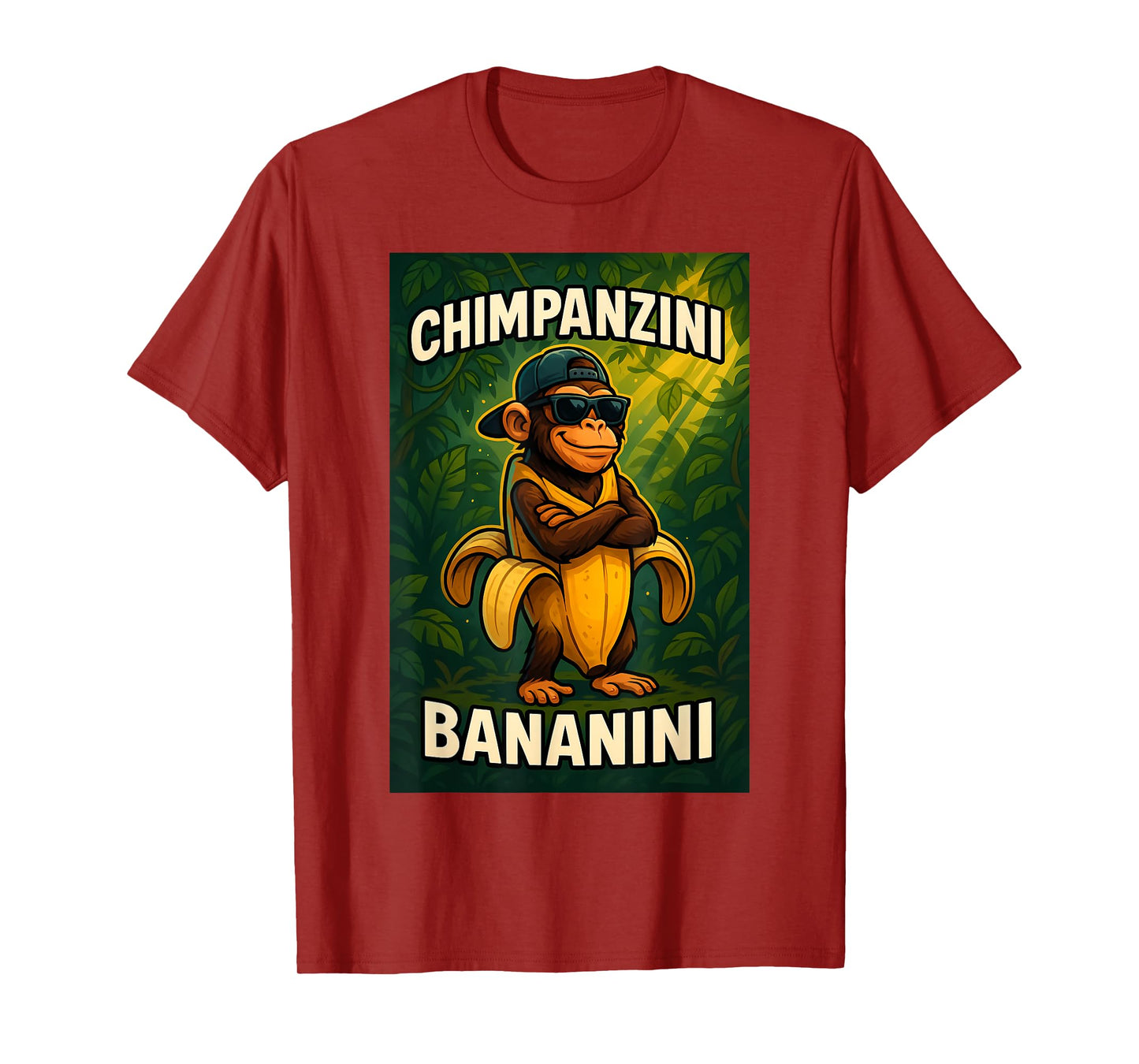 Chimpanzini Bananini Italian Brainrot Shimpanzini Monkey T-Shirt