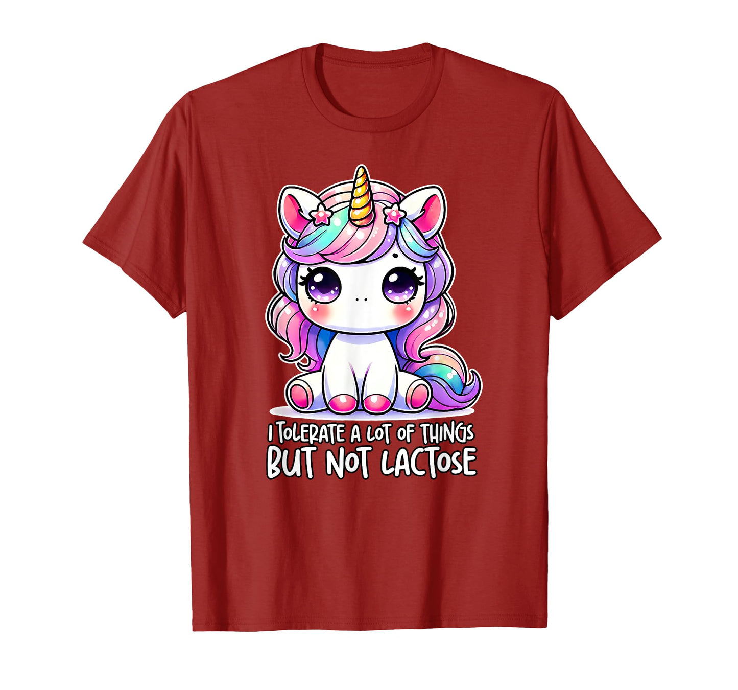I TOLERATE A LOT OF THINGS BUT NOT LACTOSE Meme Sarcastic T-Shirt