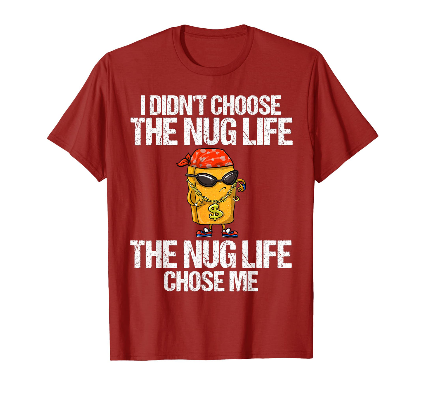 Chicken Nugget Art For Men Women Kids Chicken Nugget Lover T-Shirt