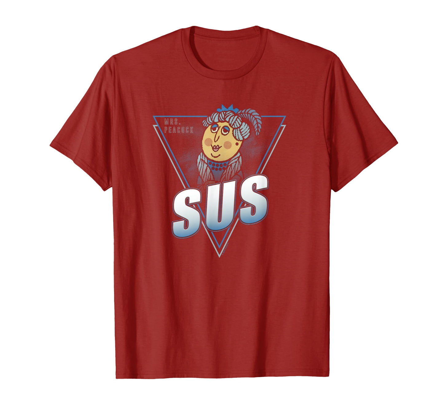 Clue Mrs. Peacock SUS Poster T-Shirt