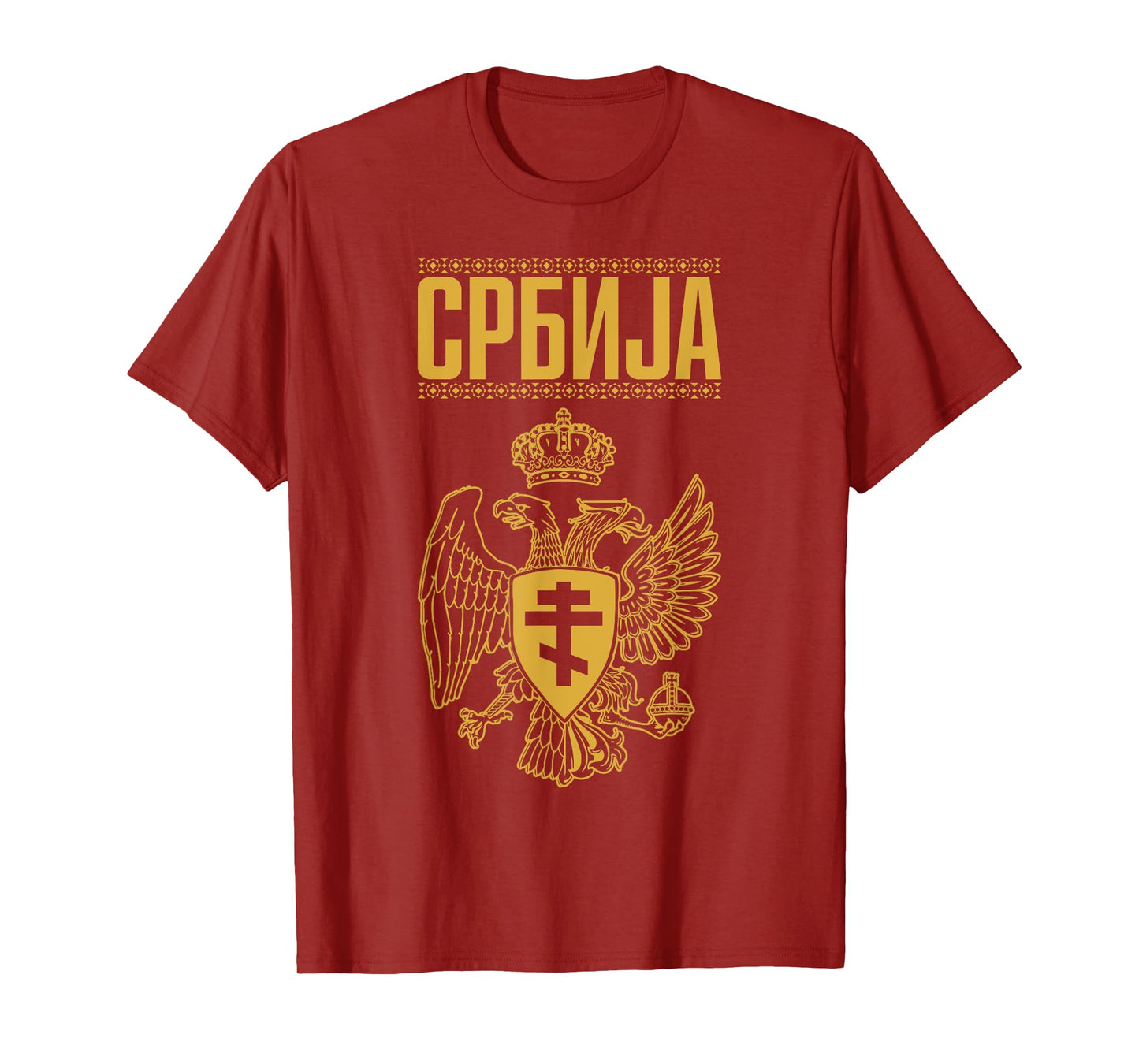 Serbia Serbian Serb Srbija Eagle T-Shirt