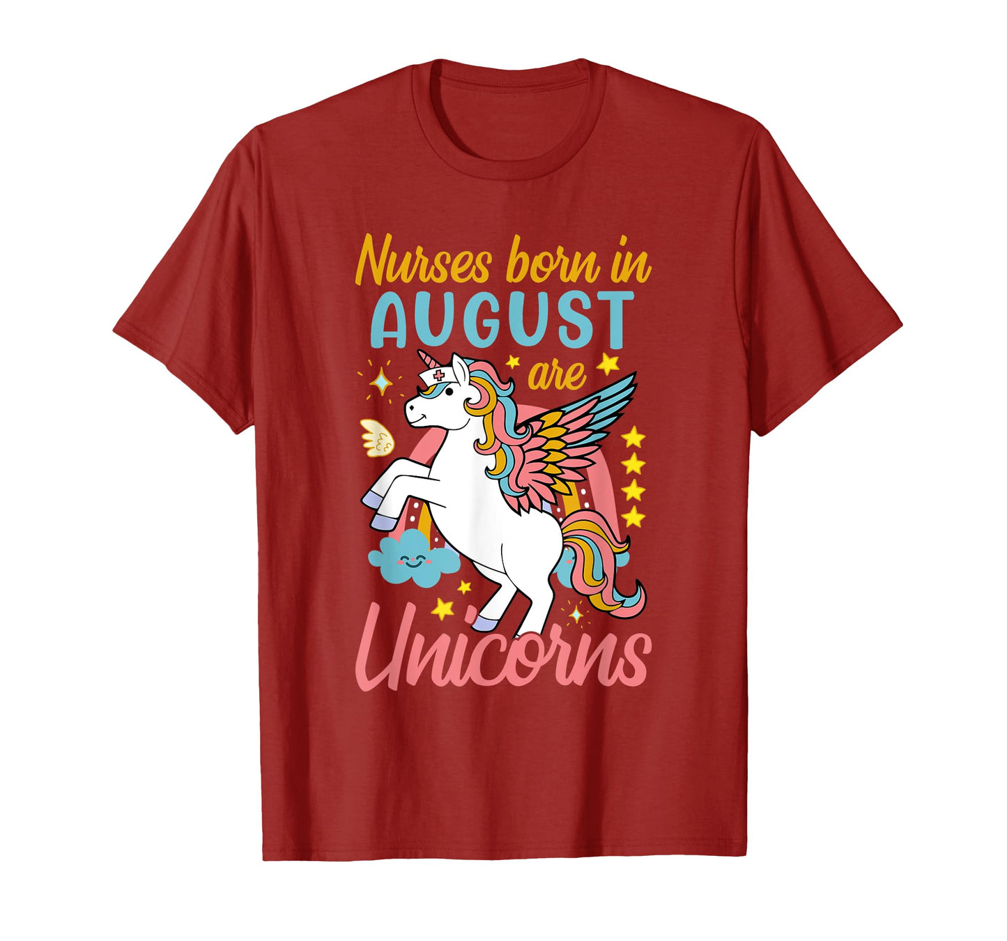 Nurse Born In August T-Shirt