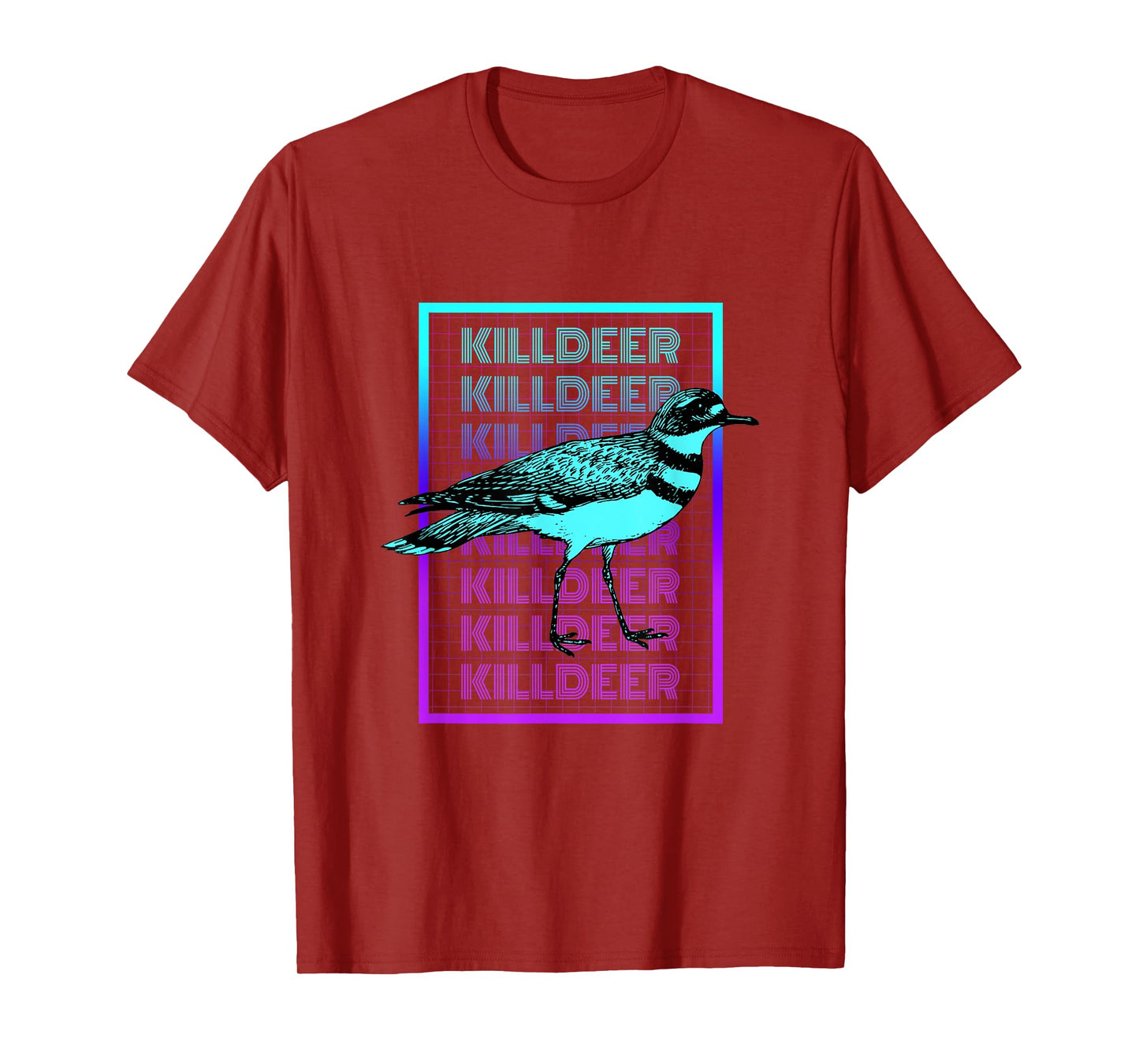 Killdeer Bird Vintage Retro Killdeer T-Shirt