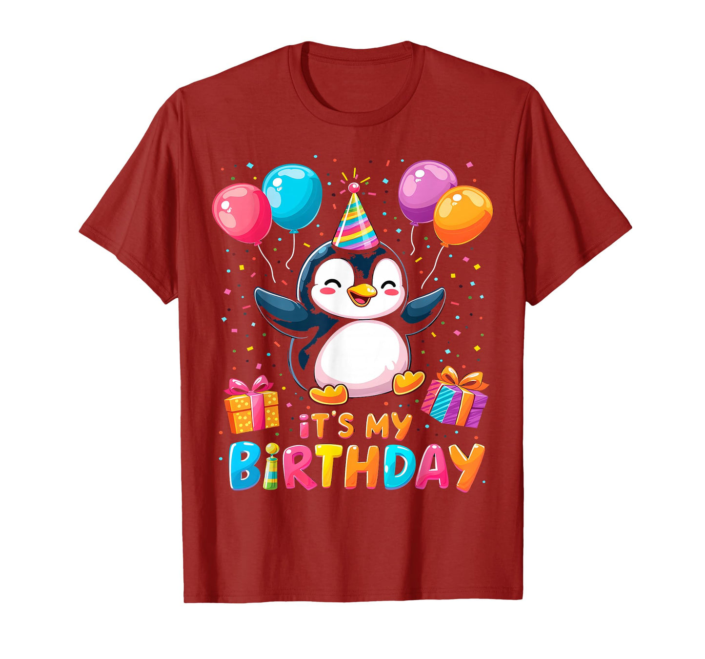 Birthday Penguin Party T-Shirt