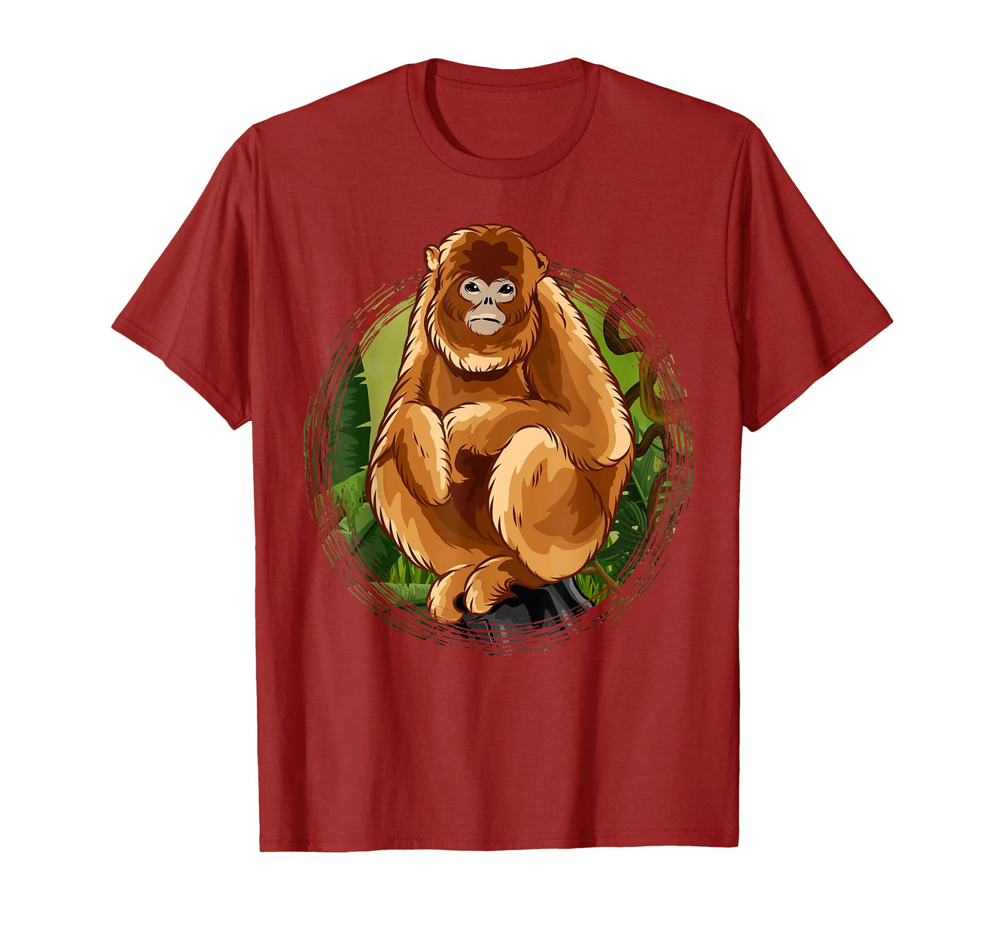 Golden Snub-Nosed Monkey Cute Monkey T-Shirt