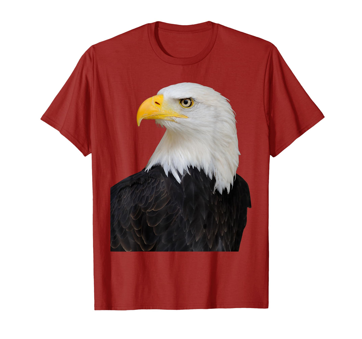 Bald Eagle T-shirt Bald Eagle Bird Face Tee T-Shirt