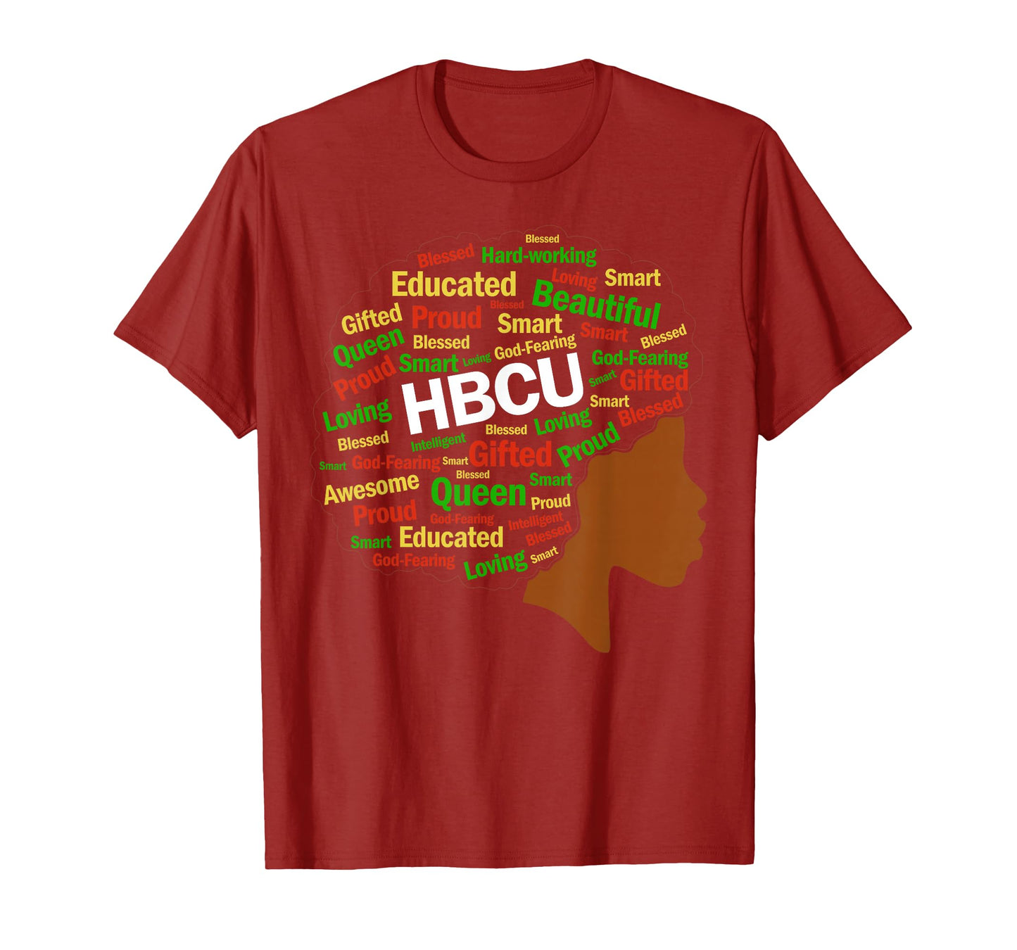 Women HBCU Grad Afro History Girls Historical Black College T-Shirt