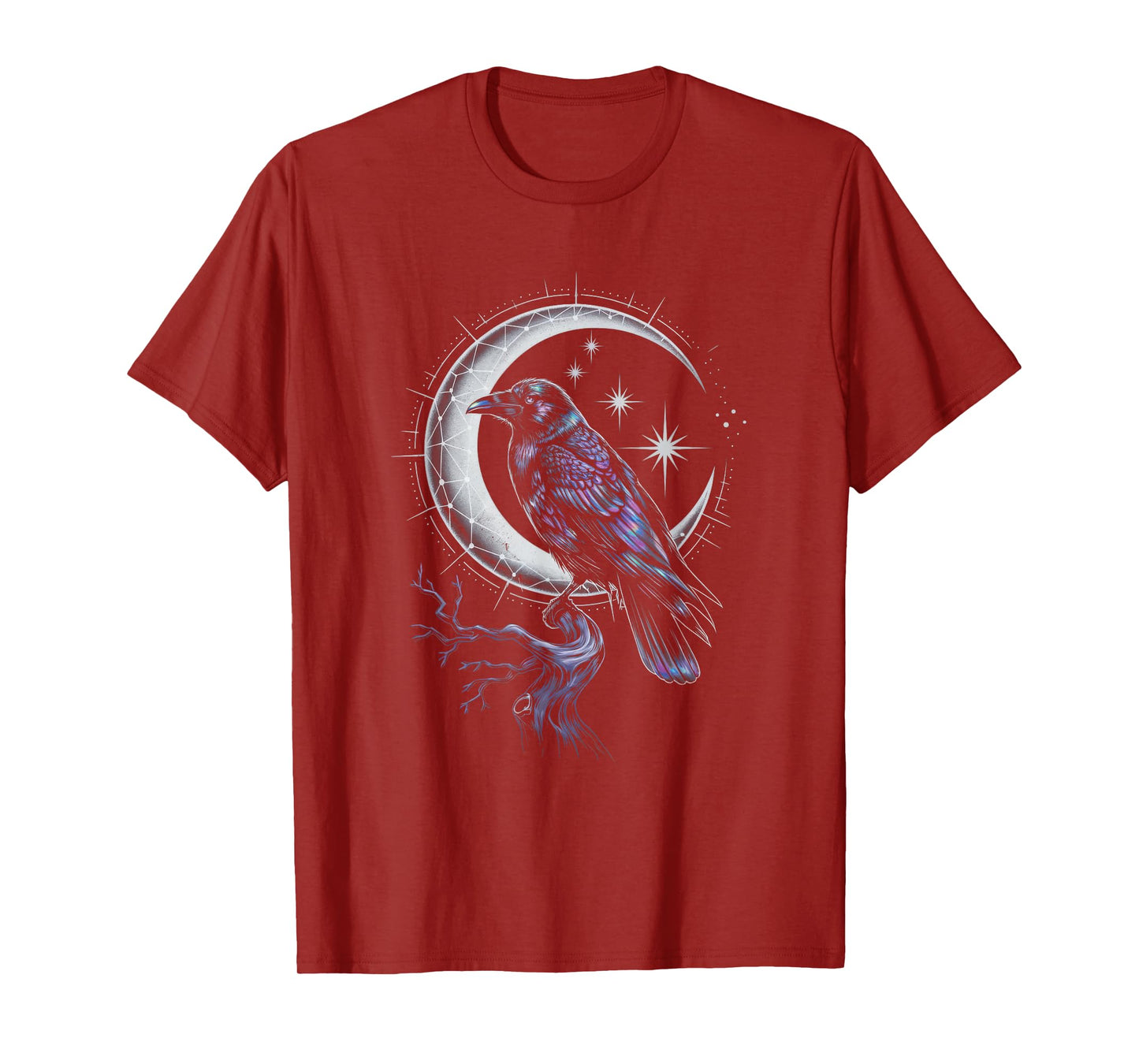 Raven Crow Dark Bird Witchcraft T-Shirt
