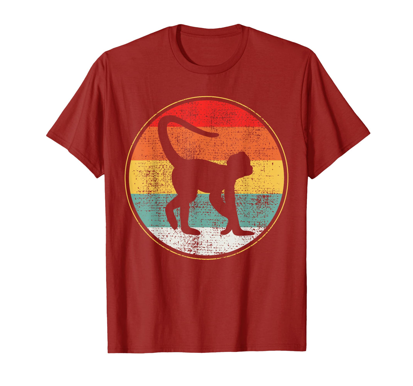 Spider Monkey Retro Vintage T-Shirt