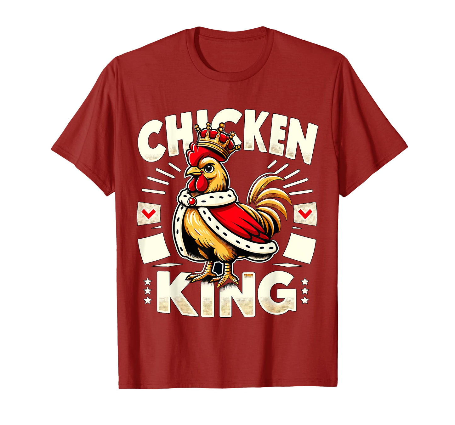 Chicken King Farmer T-Shirt