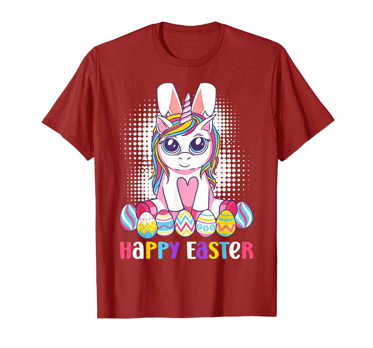Easter Unicorn Shirt Bunny Boys Girls Kids Happy Easter T-Shirt