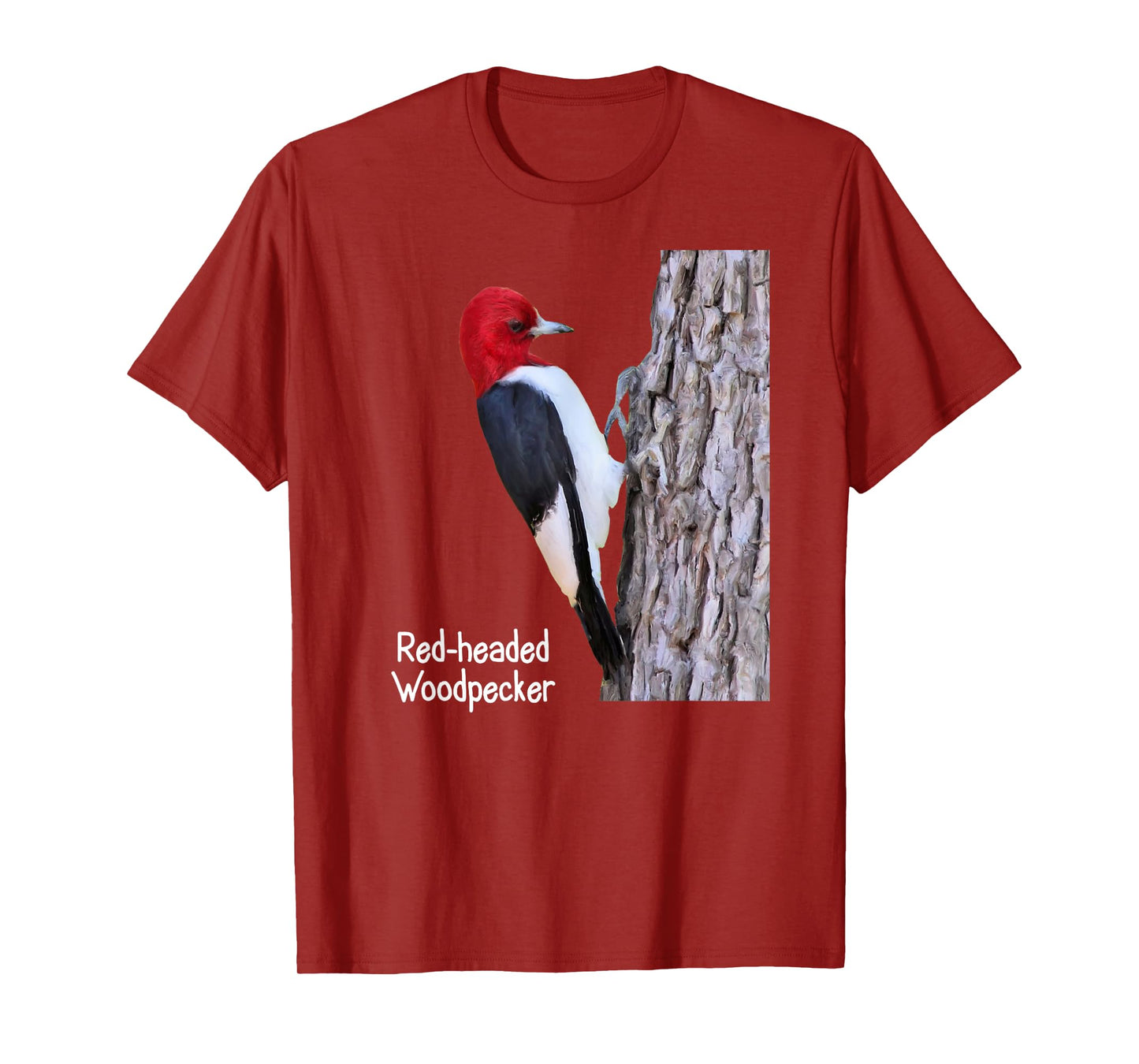 Red-headed Woodpecker Shirt Woodpecker Bird Ornithology T-Shirt