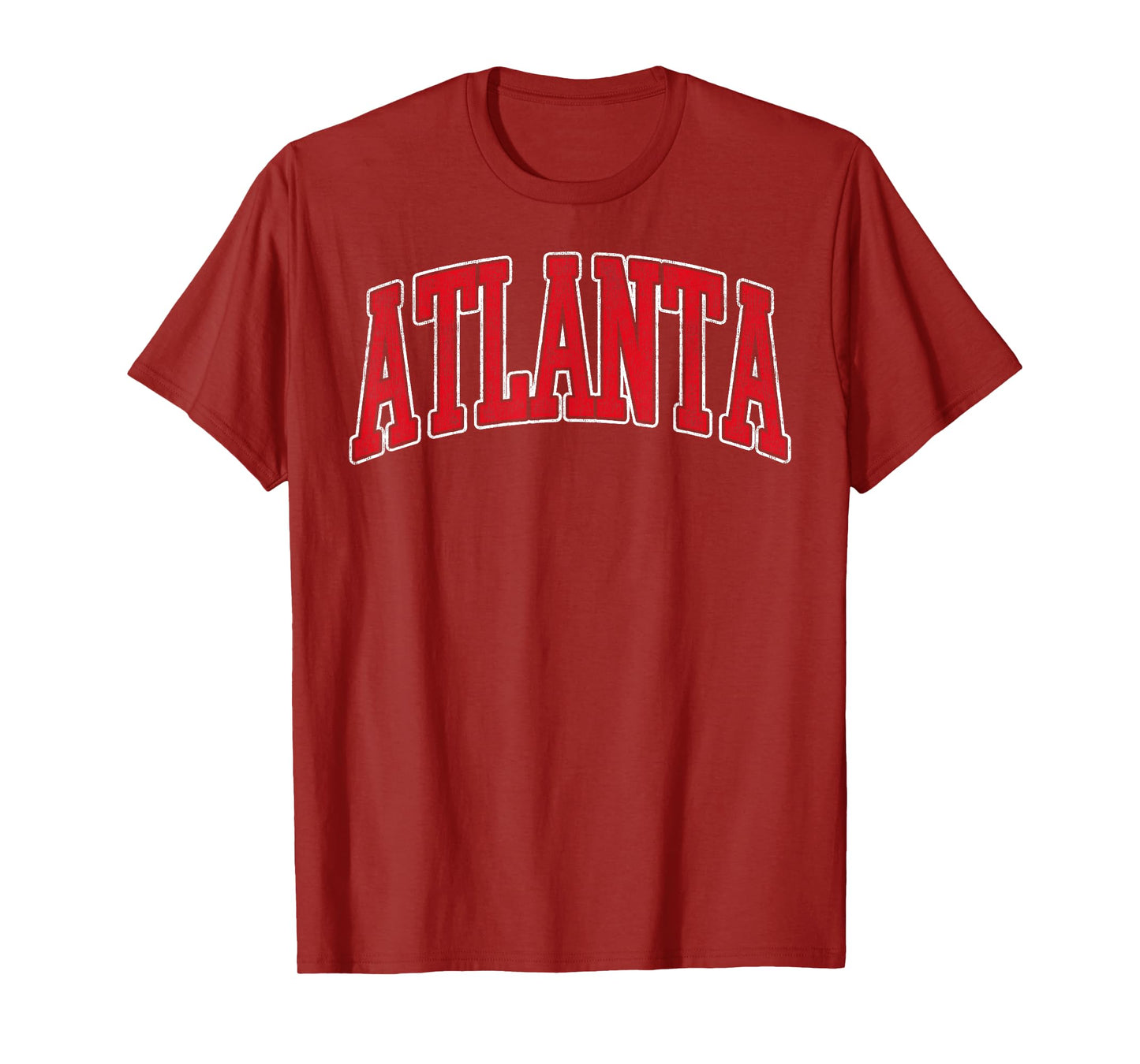 Vintage Atlanta Retro Style 70s 80s First Name For Men Women T-Shirt