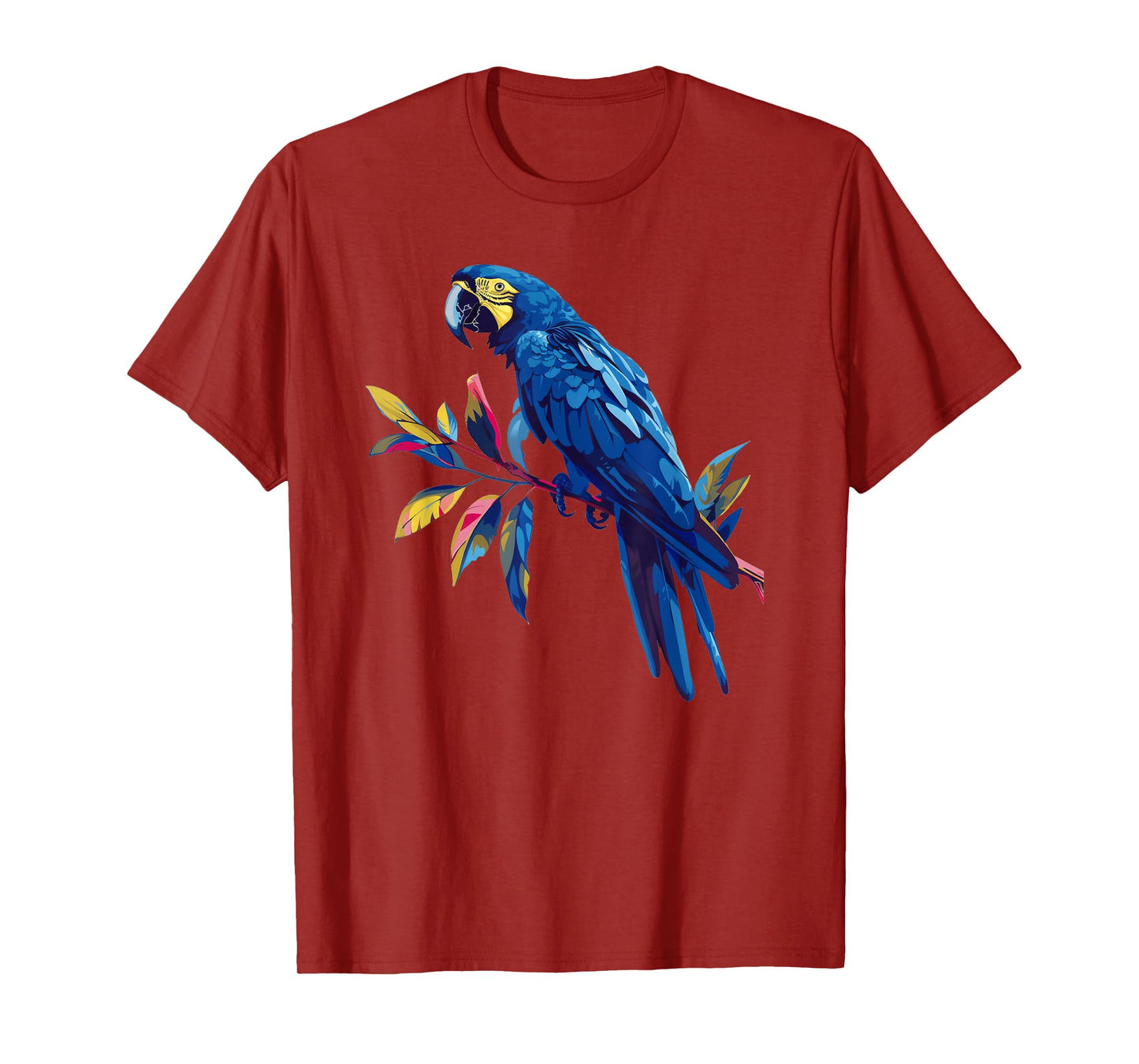 Hyacinth Macaw Retro T-Shirt