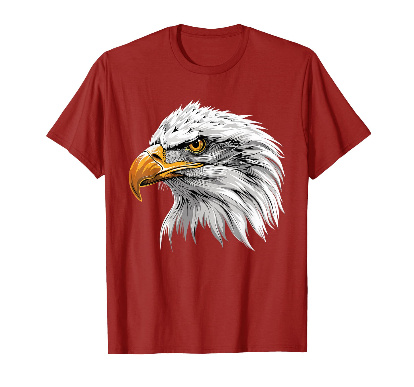 Patriotic American Bald Eagle 4th of July T-Shirt for Women Kids Men