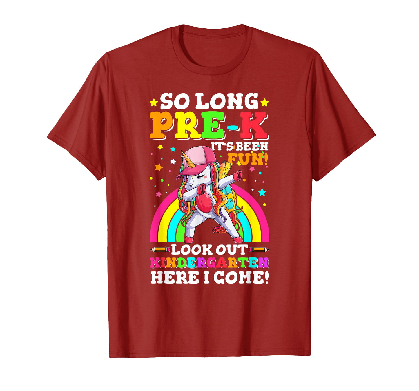 So Long Pre-K Kindergarten Here I Come pre-k graduation T-Shirt