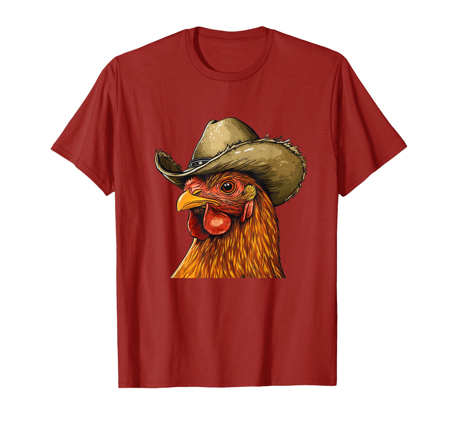 Rooster Cowboy Costume for Rodeo Chicken and Ranch Lovers T-Shirt