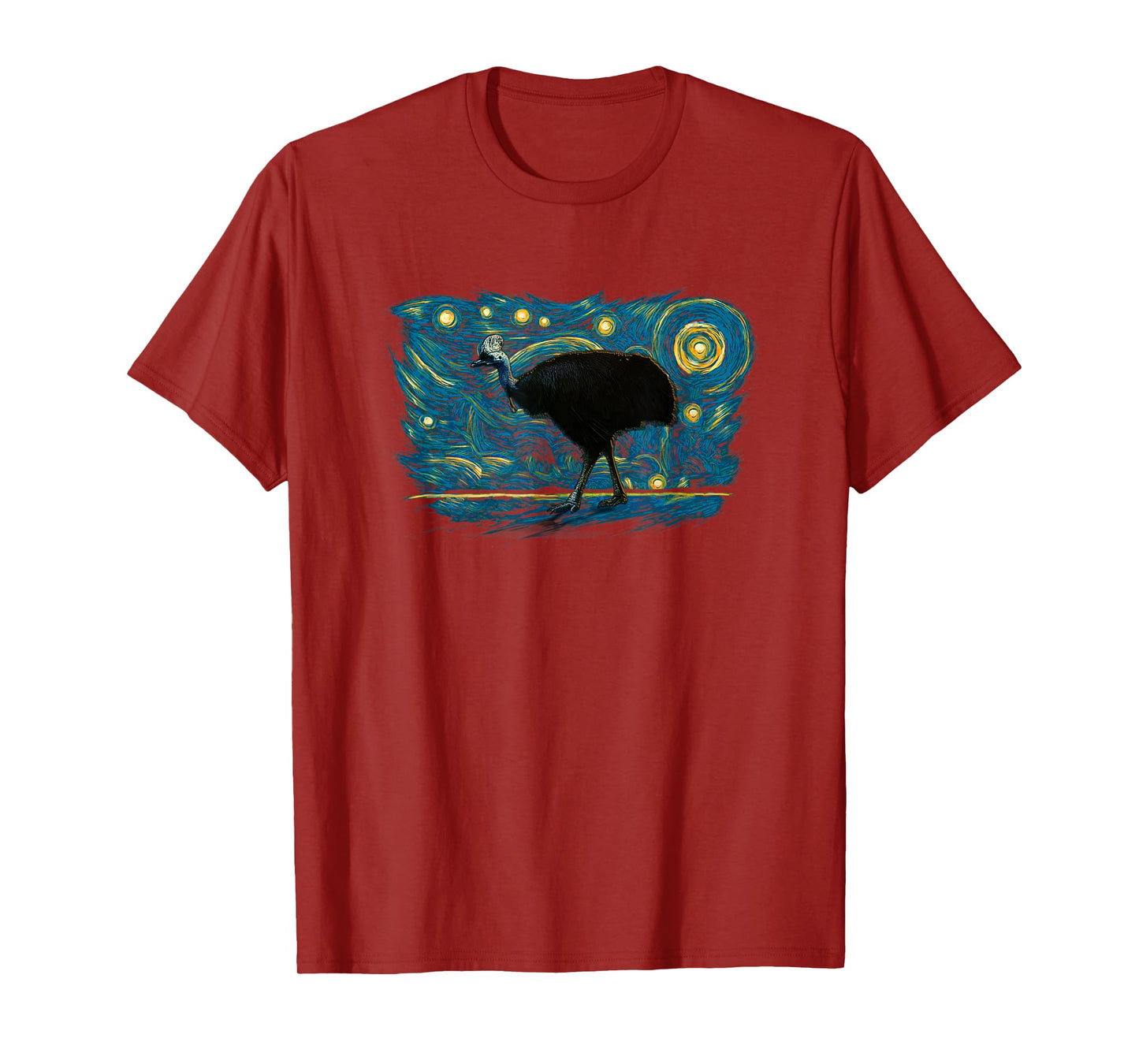 Retro Vintage Style Cassowary T-Shirt
