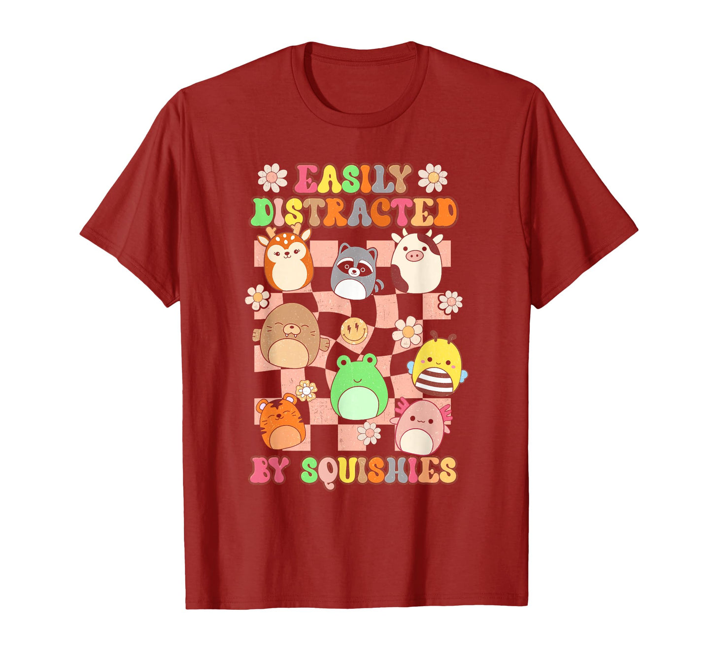 Girls Who Love Squishy Easily Distracted By Animal Squishies T-Shirt