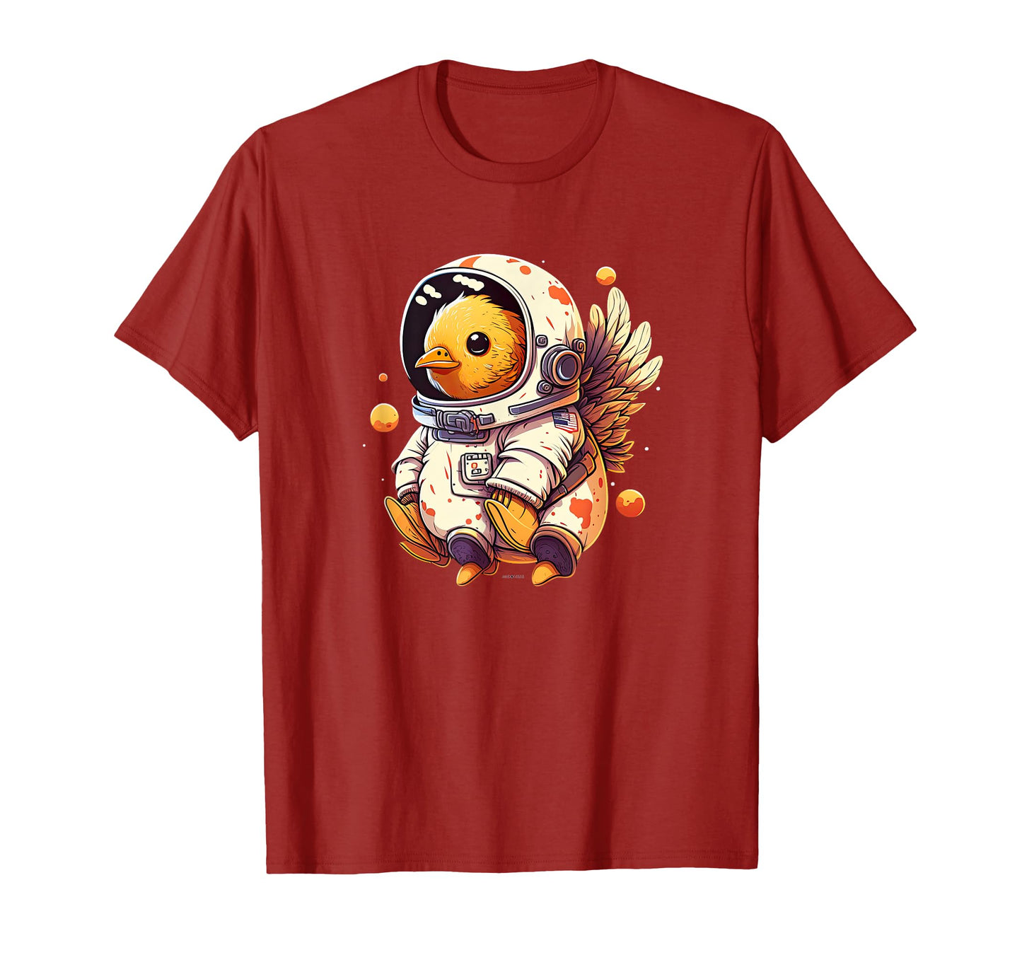 Chicken Cool Astronaut space T-Shirt